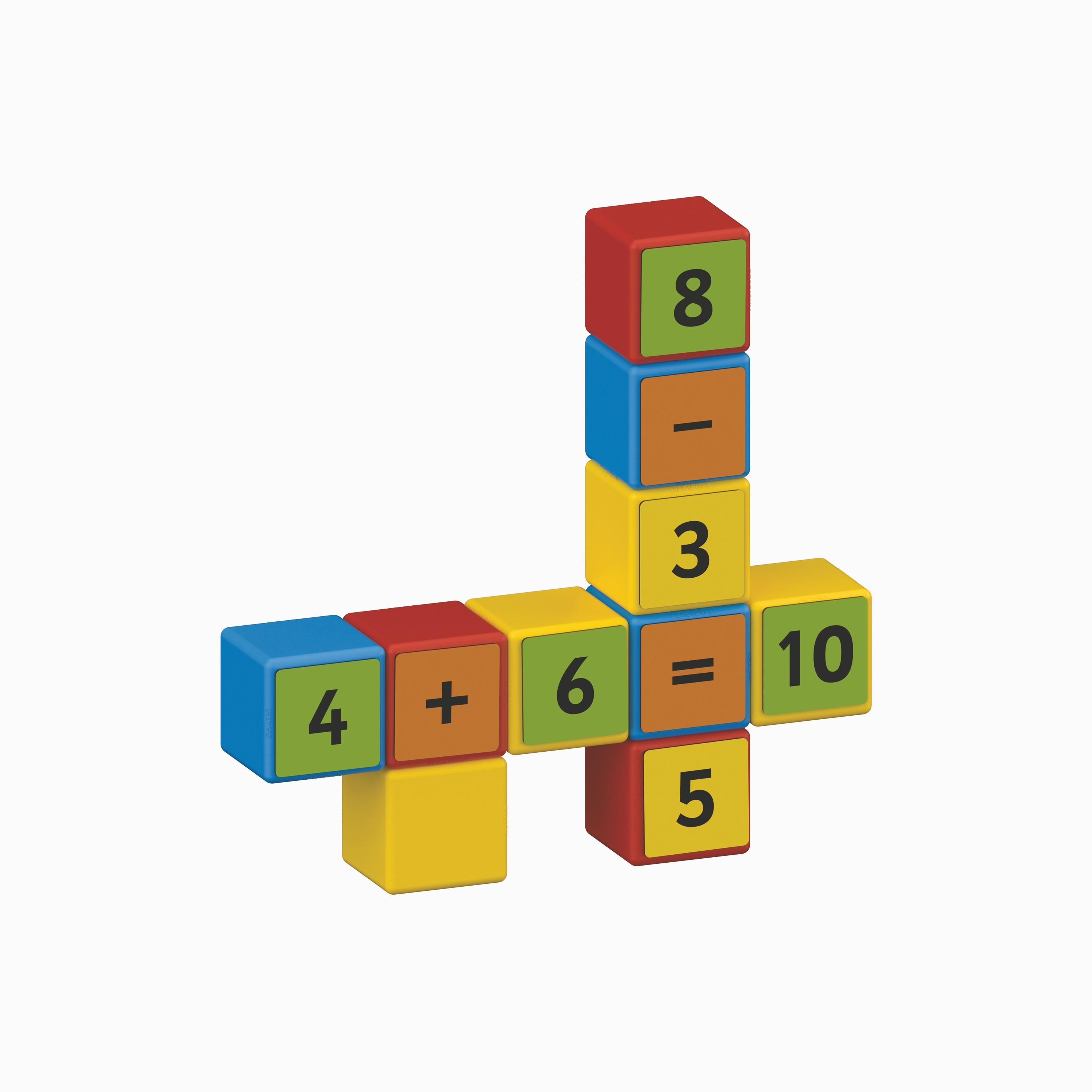 Geomag 61-Piece Magicube Math Building Recycled Clips STEM Toys-toys-buildingblocks-magnetictoys-image-3