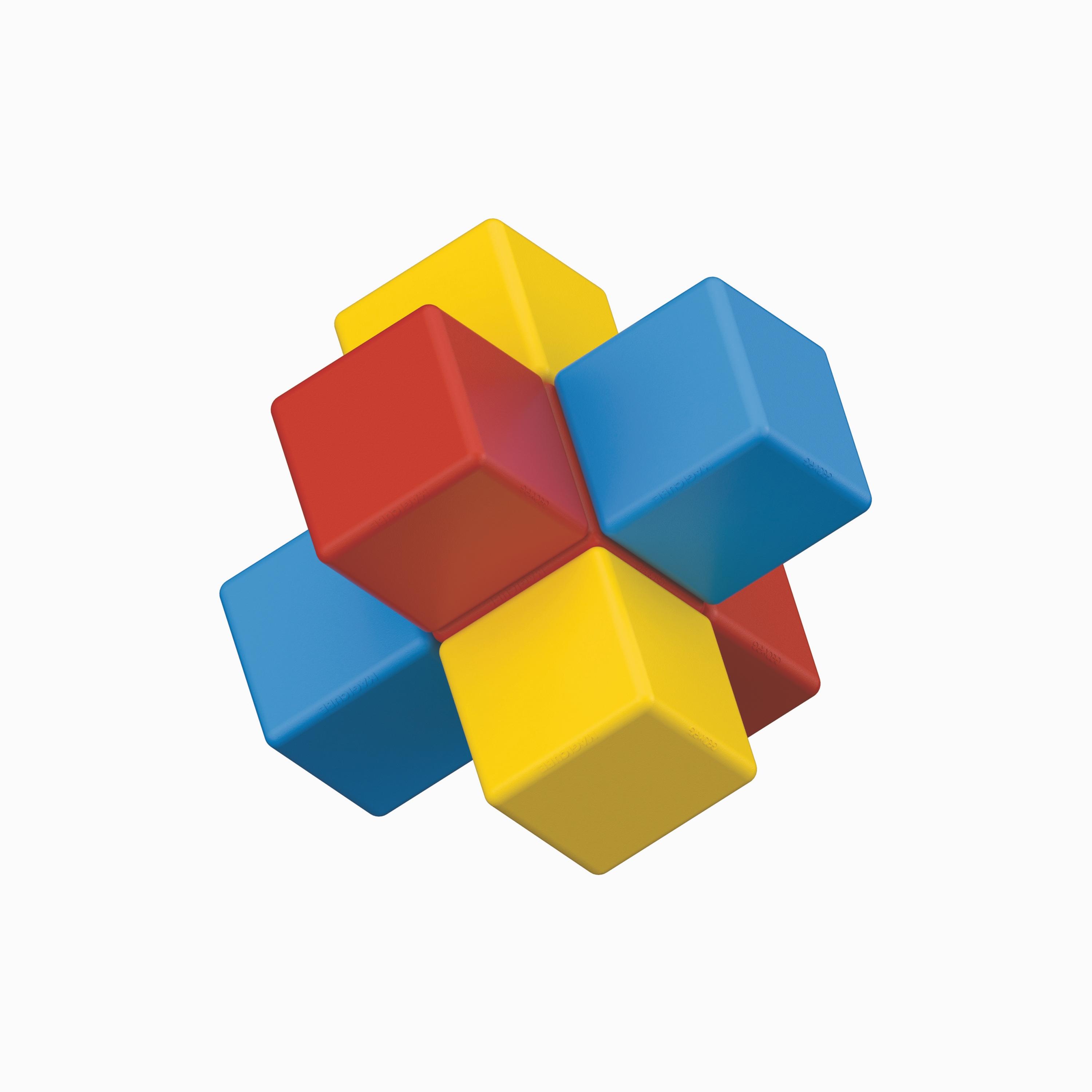 Geomag 61-Piece Magicube Math Building Recycled Clips STEM Toys-toys-buildingblocks-magnetictoys-image-5