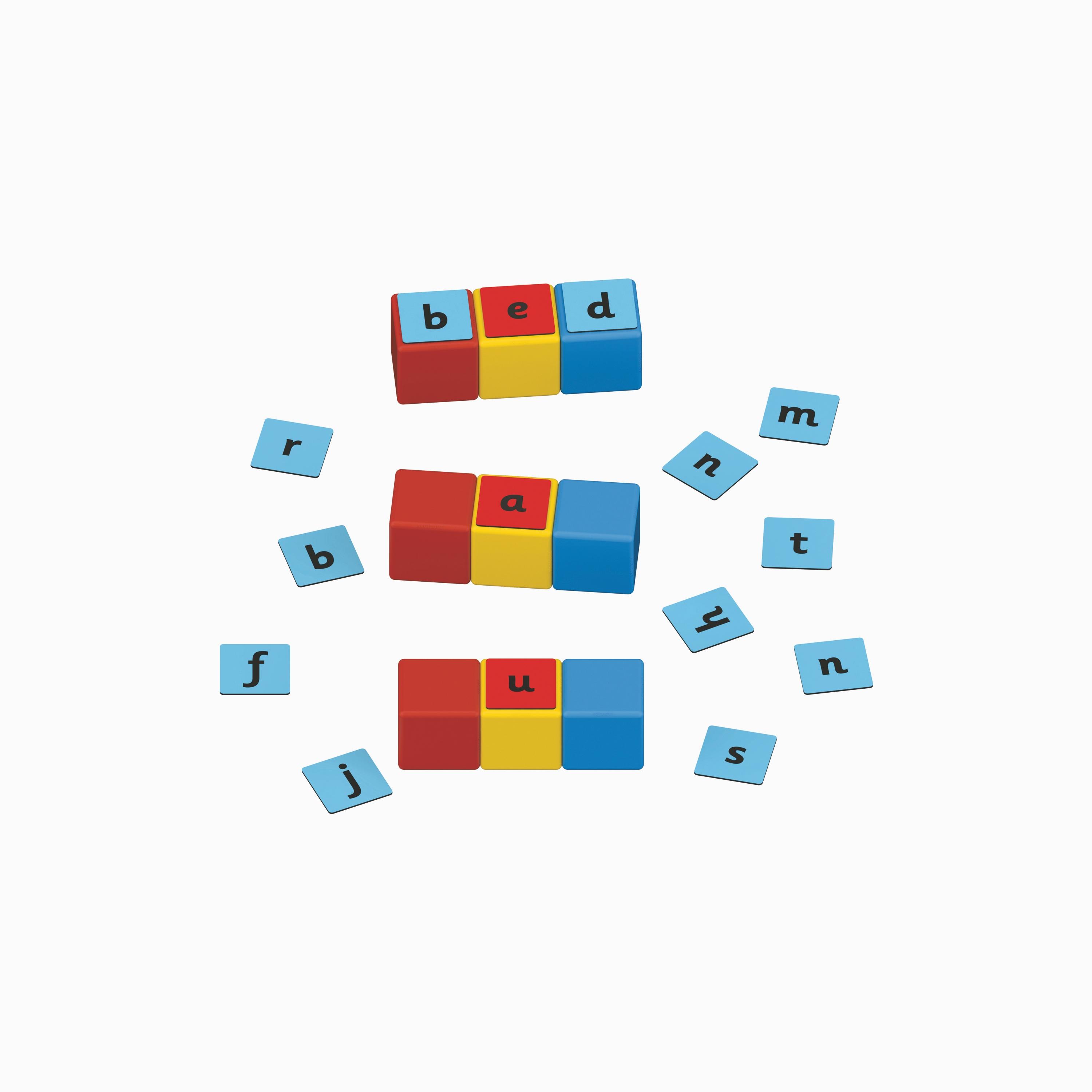 Geomag 55-Piece Magicube Word Building Magnetic Construction & Clips-toys-buildingblocks-magnetictoys-image-3