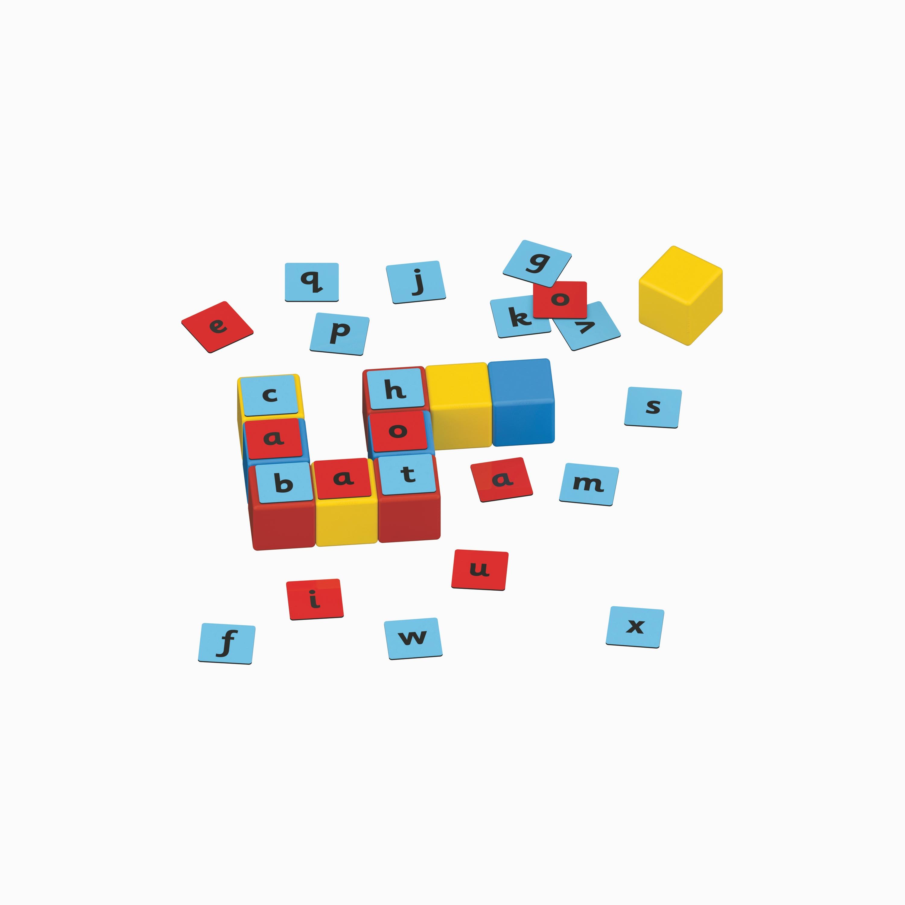 Geomag 55-Piece Magicube Word Building Magnetic Construction & Clips-toys-buildingblocks-magnetictoys-image-5