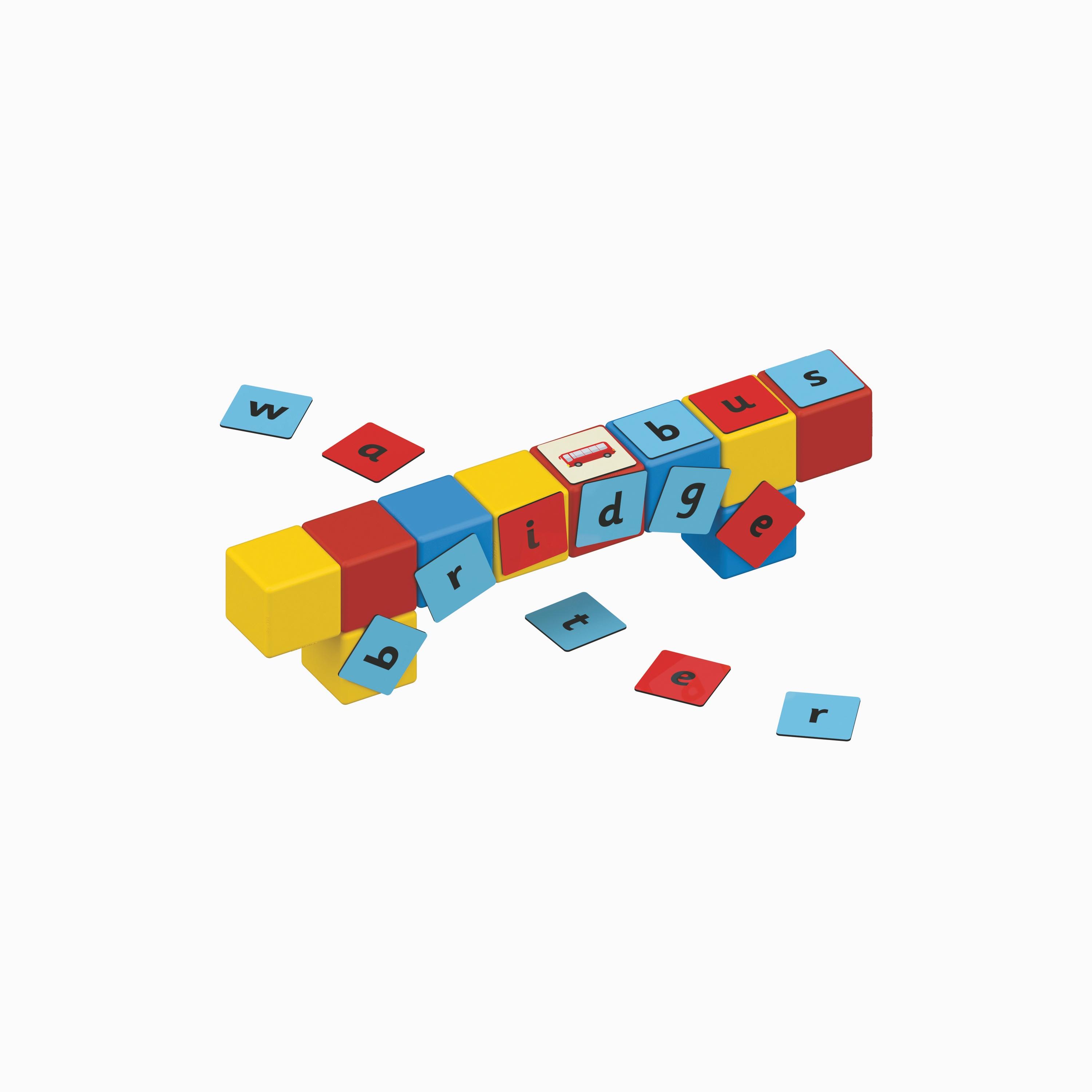 Geomag 55-Piece Magicube Word Building Magnetic Construction & Clips-toys-buildingblocks-magnetictoys-image-6