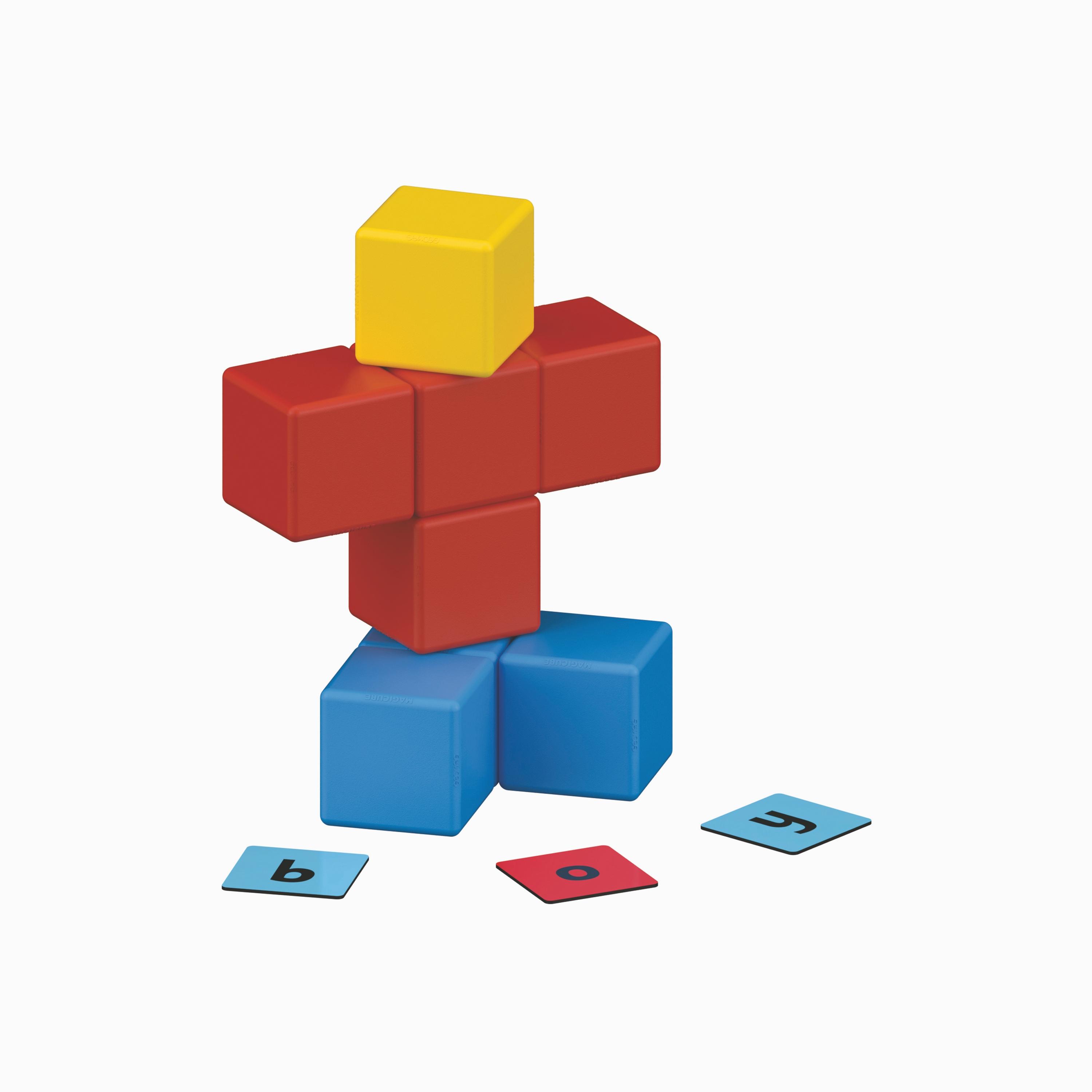 Geomag 79-Piece Magicube Word Building Recycled Clips STEM Toys-toys-buildingblocks-magnetictoys-image-4