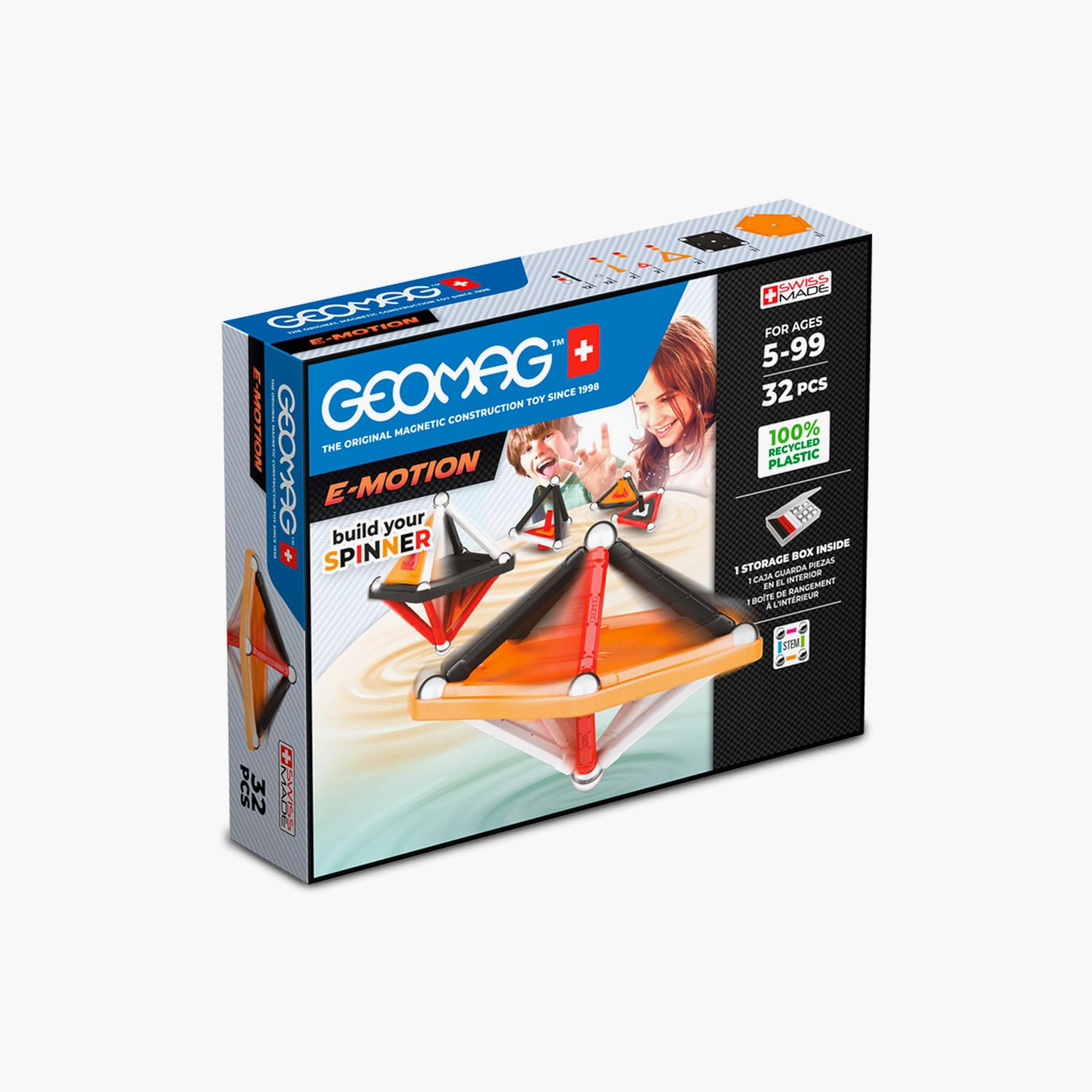 Geomag 32-Piece E-Motion Recycled Magnetic Construction STEM Toys-toys-buildingblocks-magnetictoys-image-7