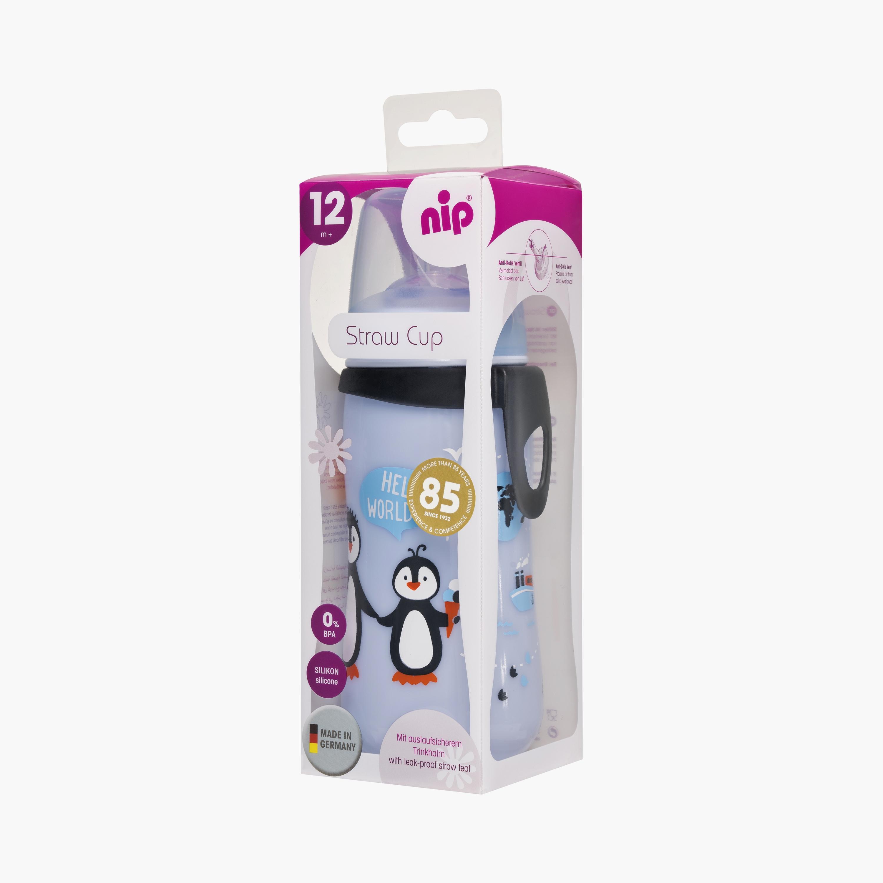 Nip Penguin Straw Cup - 330 ml-baby-feeding-mealtimeessentials-image-6