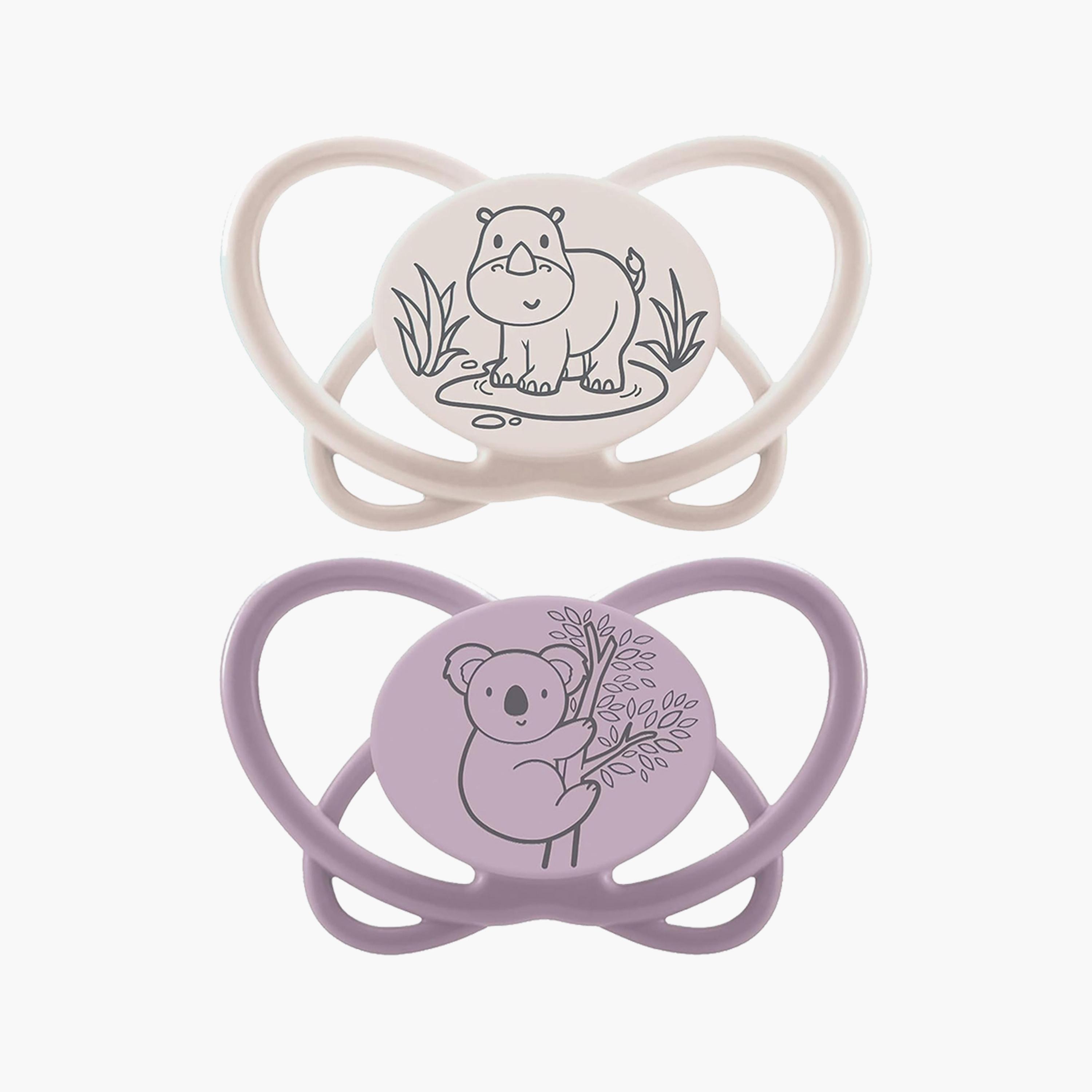 Nip 2-Piece Eco-Friendly Butterfly Soother with Sterilizer Box - 5-18 Months-baby-feeding-pacifiers-image-3