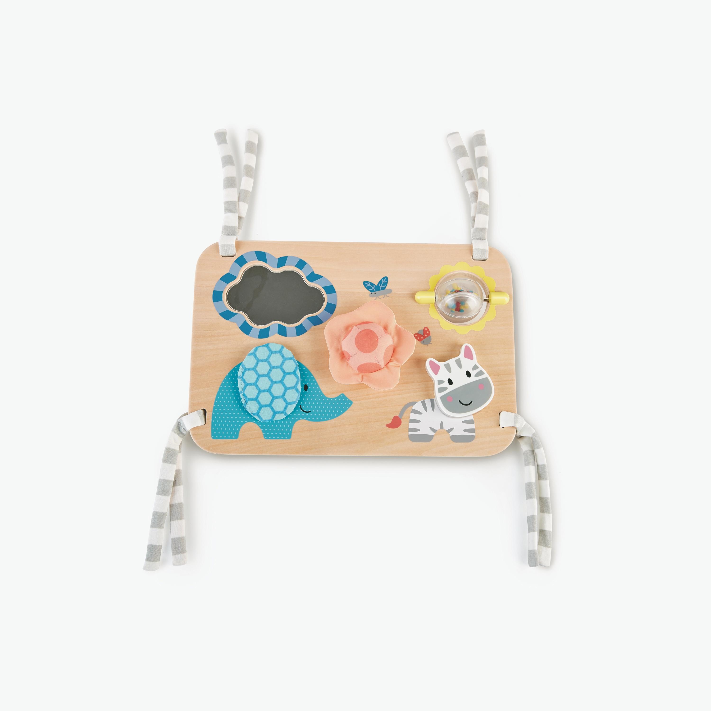 Hape Busy Buddies Crib - Sensory Activity Board-toys-babyandtoddlertoys-strollertoys-image-2