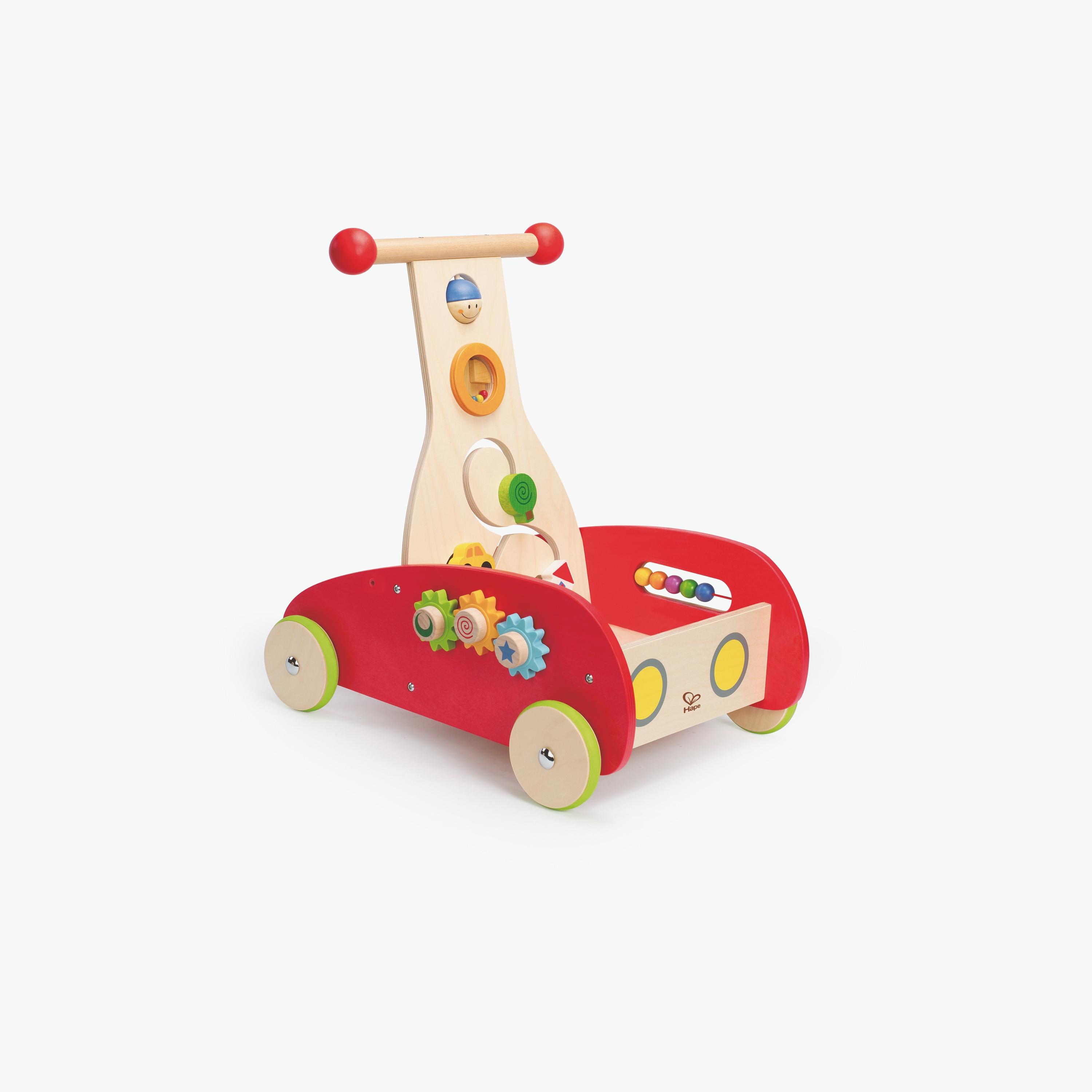 لعبة هيب وندر ووكر الخشبية للدفع والسحب-baby-infantactivity-walkers-image-1