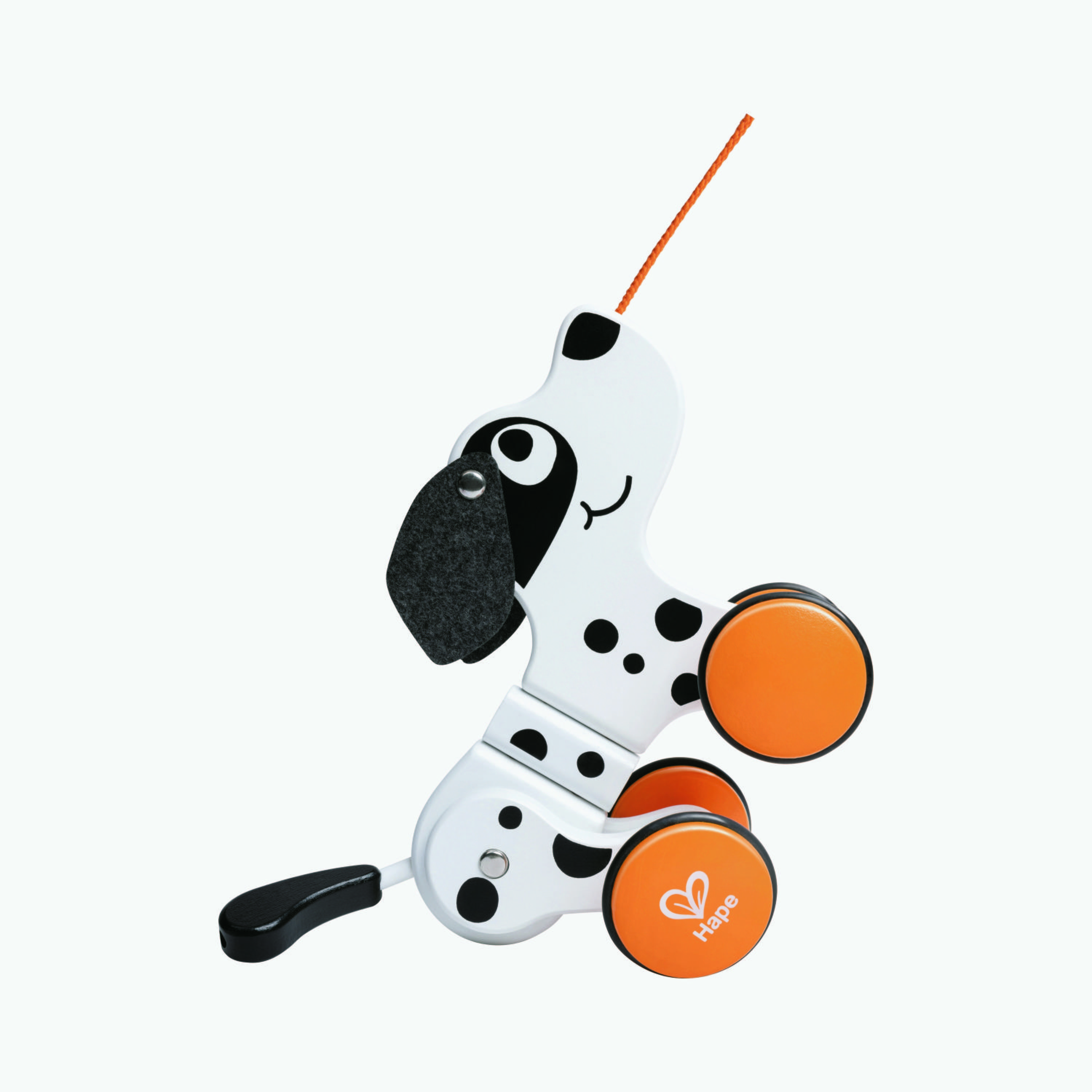 Hape Wooden Dalmatian Push & Pull Along Toy-toys-babyandtoddlertoys-pushandpulltoys-image-2
