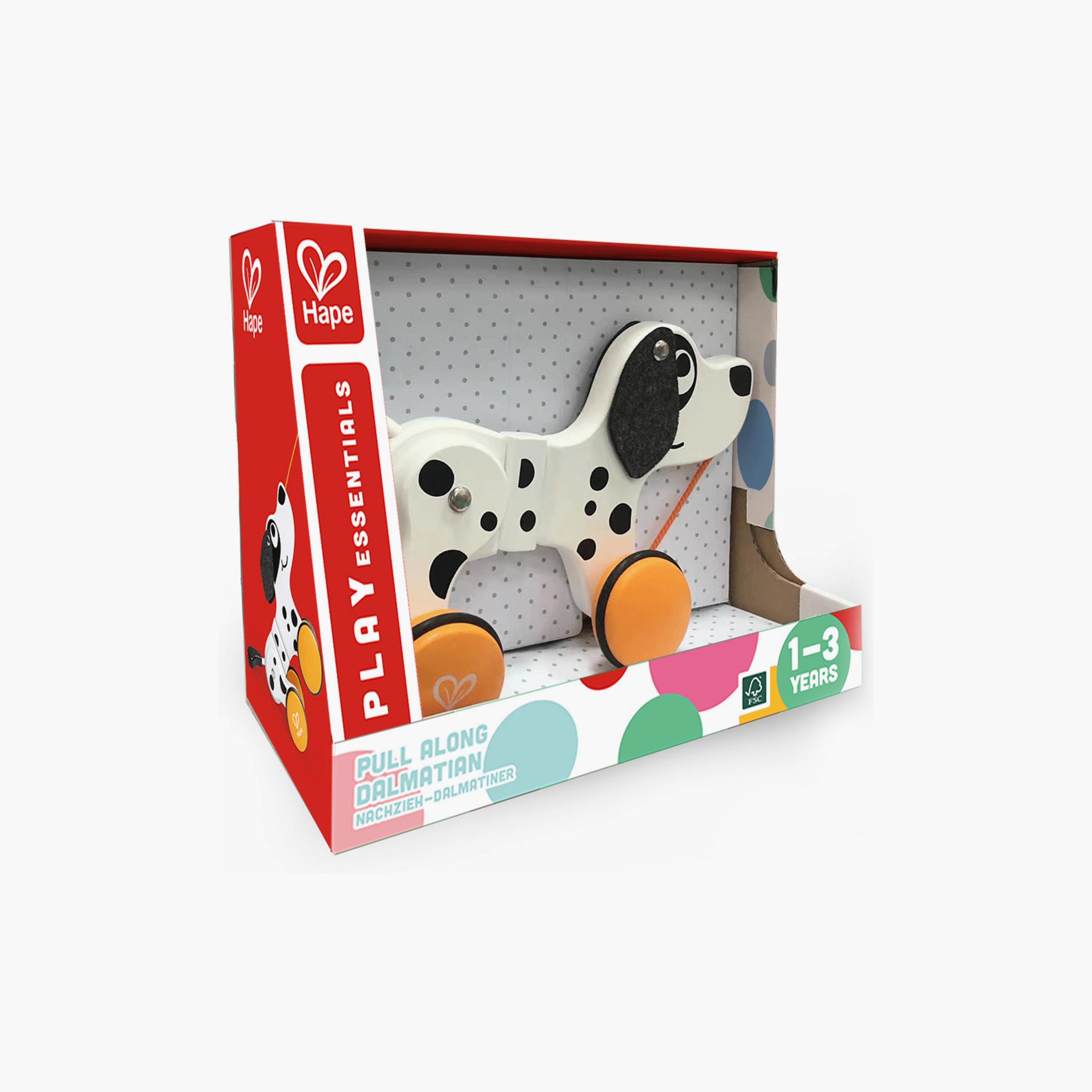 Hape Wooden Dalmatian Push & Pull Along Toy-toys-babyandtoddlertoys-pushandpulltoys-image-4