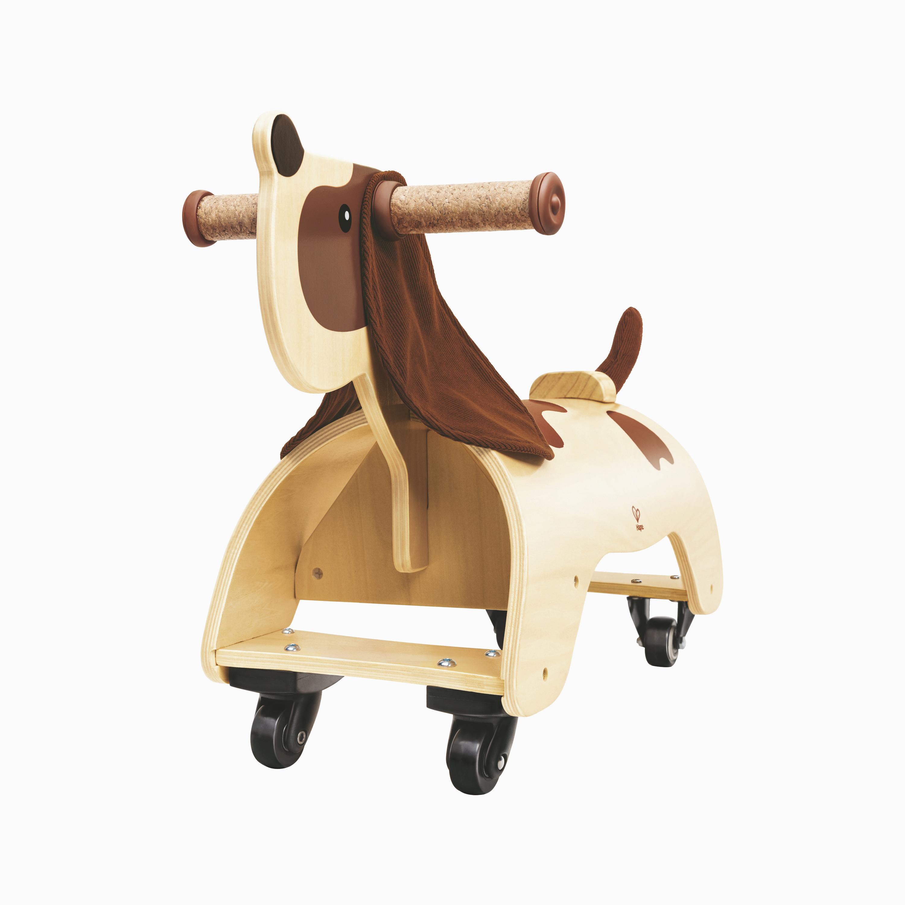 Hape Wooden Ride-On Dachshund Puppy-toys-outdoor-bikesandrideons-manualrideons-image-4