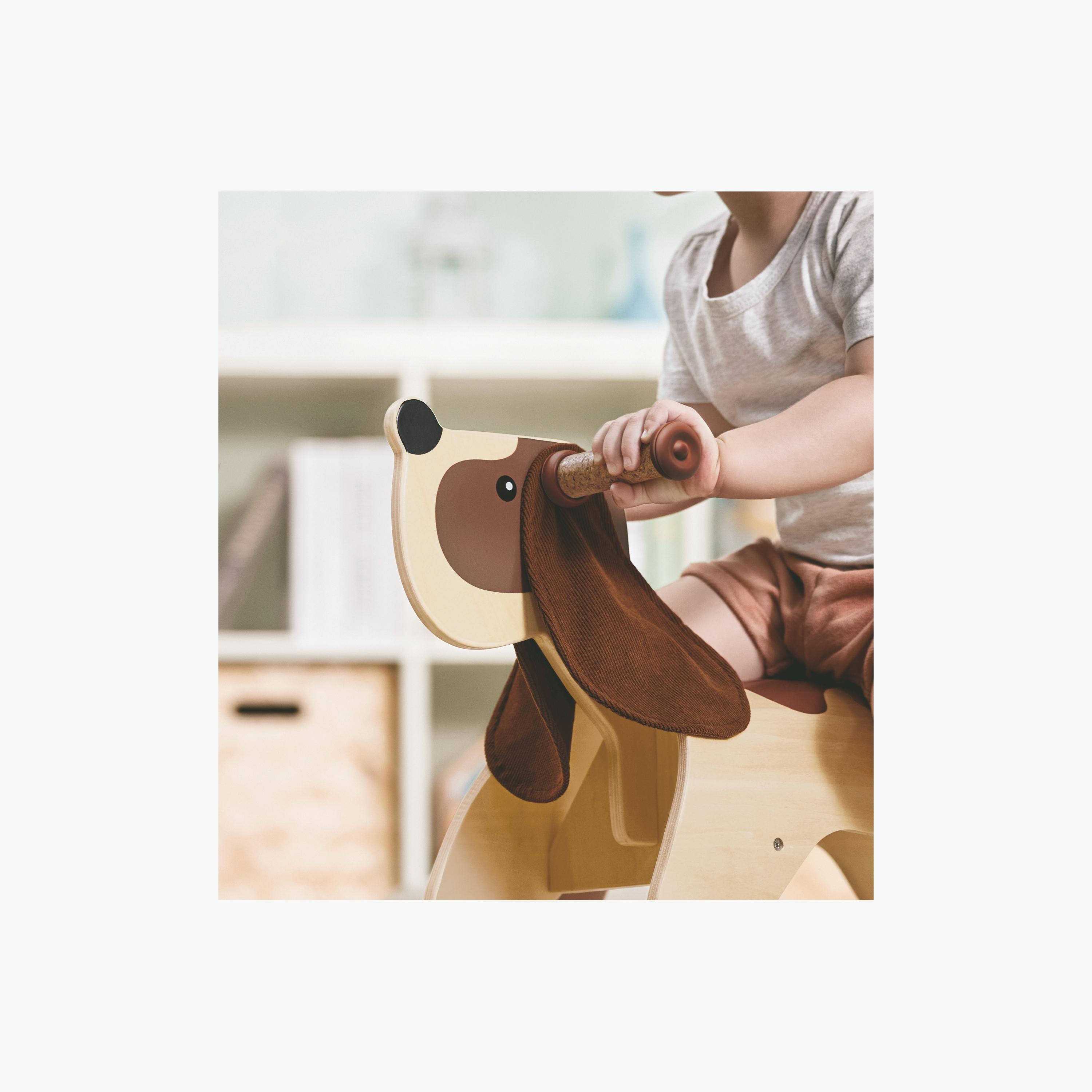 Hape Wooden Ride-On Dachshund Puppy-toys-outdoor-bikesandrideons-manualrideons-image-6
