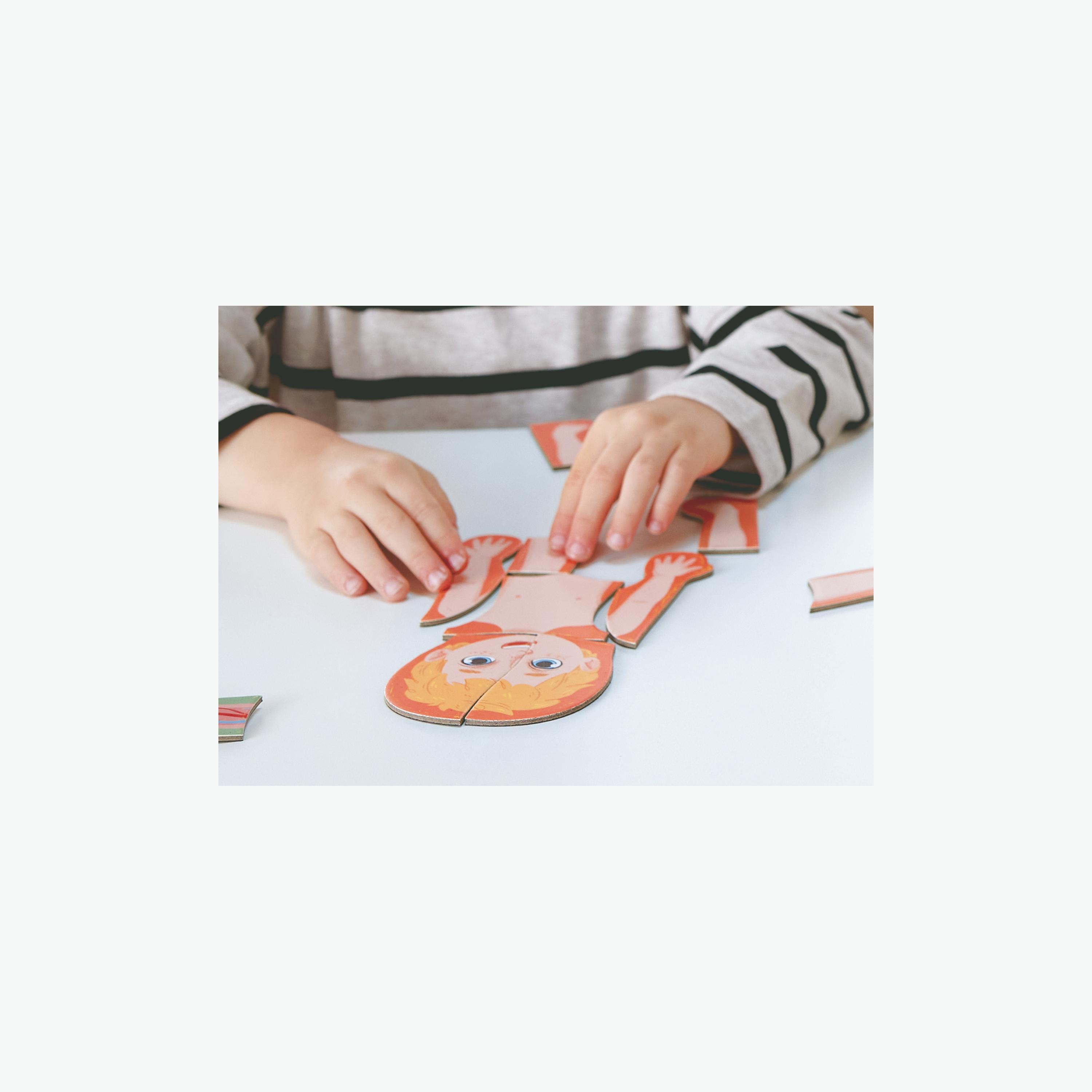 Hape 68-Piece Human Body Parts Magnetic Learning Puzzle-toys-indoortoys-puzzles-image-5
