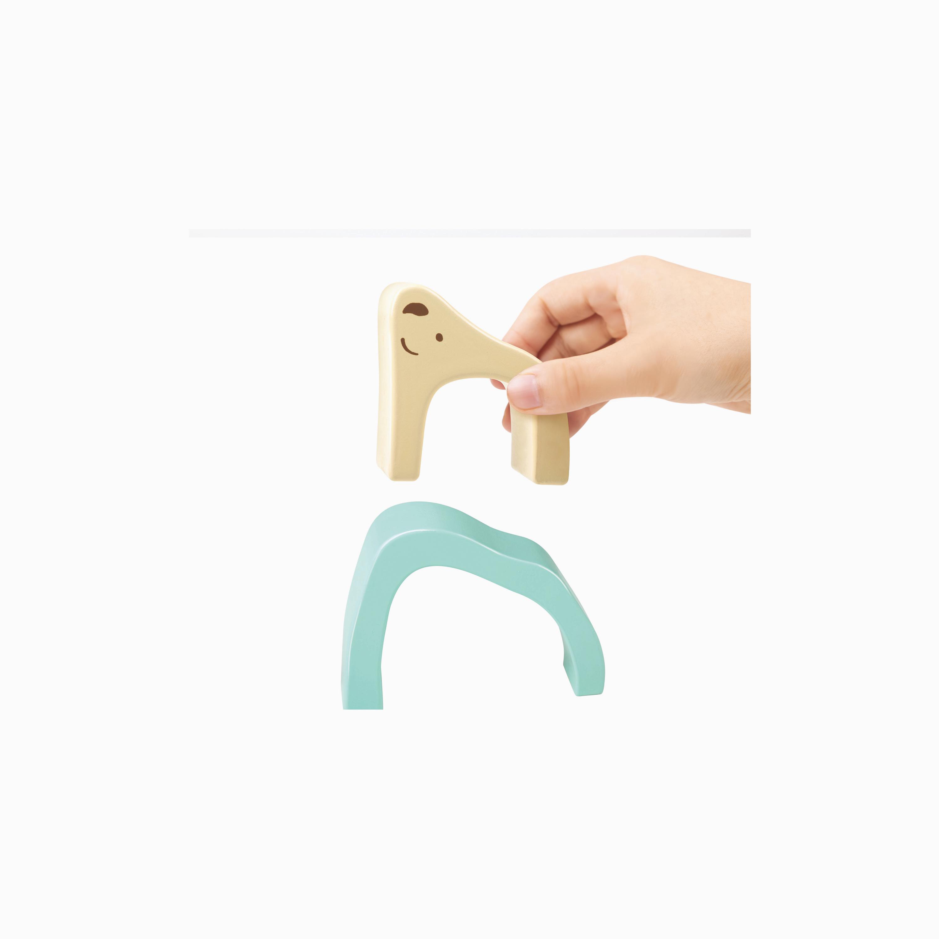 Hape Arctic Polar Bear Stacking Blocks Learning Toy-toys-babyandtoddlertoys-stackingandnestingtoys-image-4