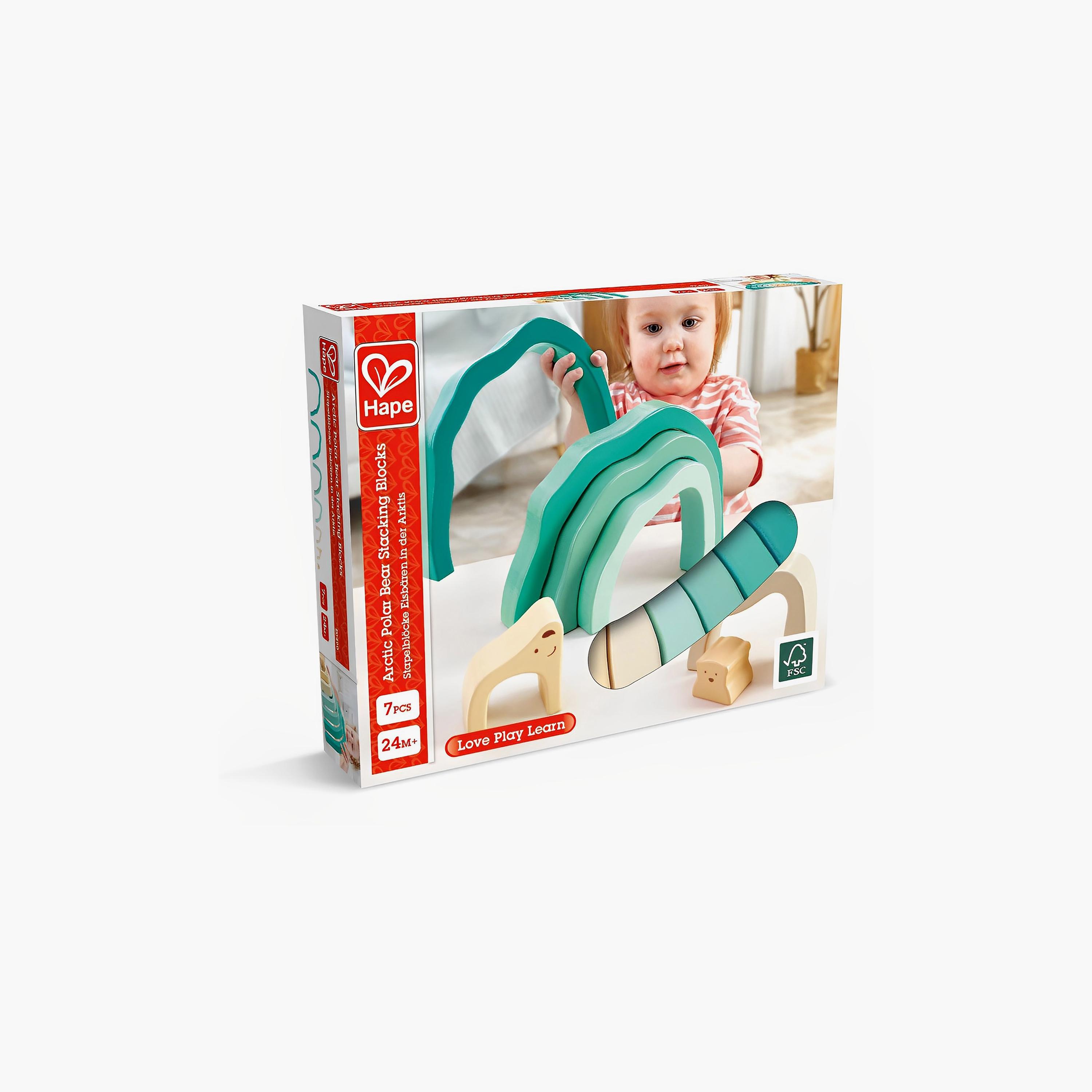 Hape Arctic Polar Bear Stacking Blocks Learning Toy-toys-babyandtoddlertoys-stackingandnestingtoys-image-8