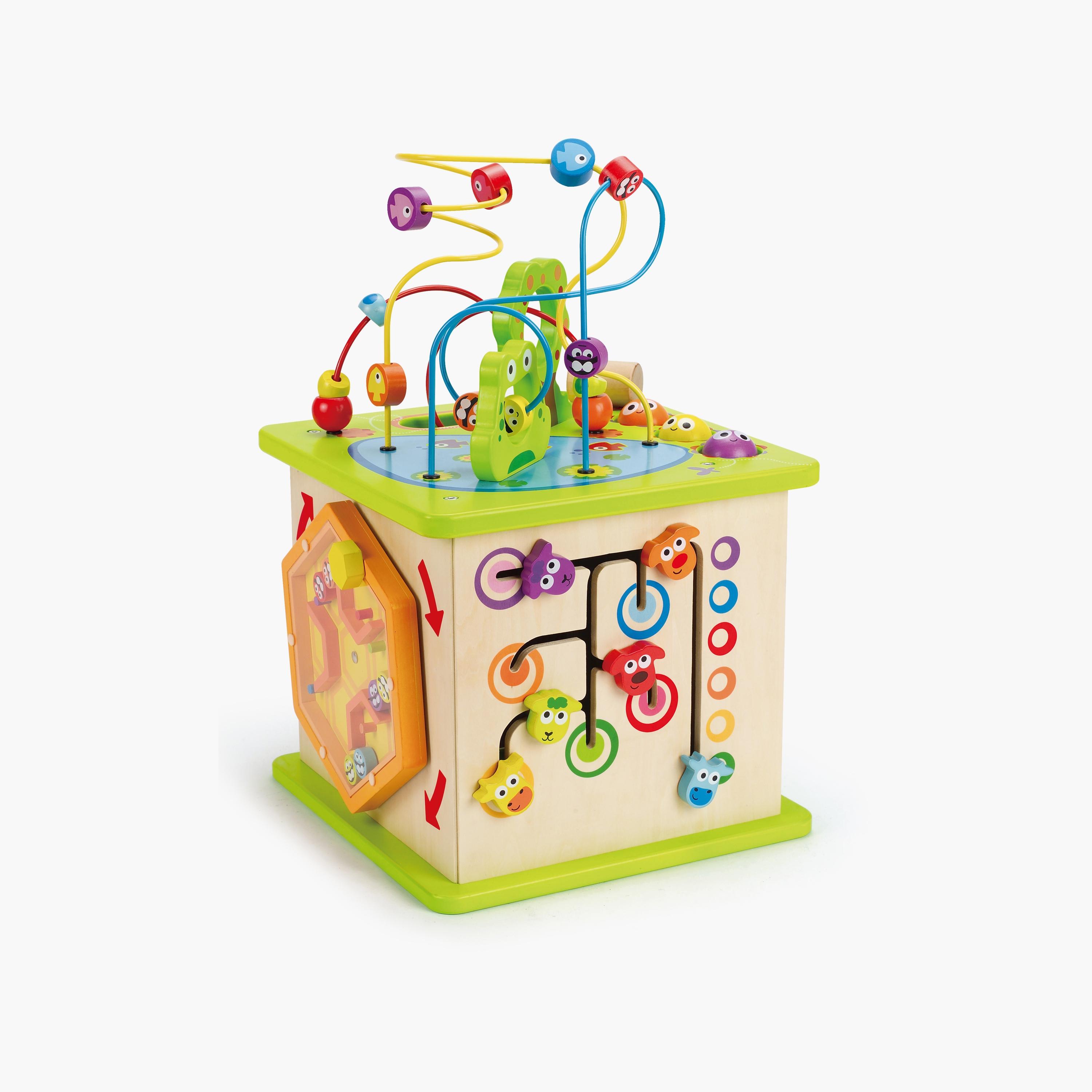 Hape Country Critters Wooden Activity Play Cube-toys-babyandtoddlertoys-learningtoys-image-2