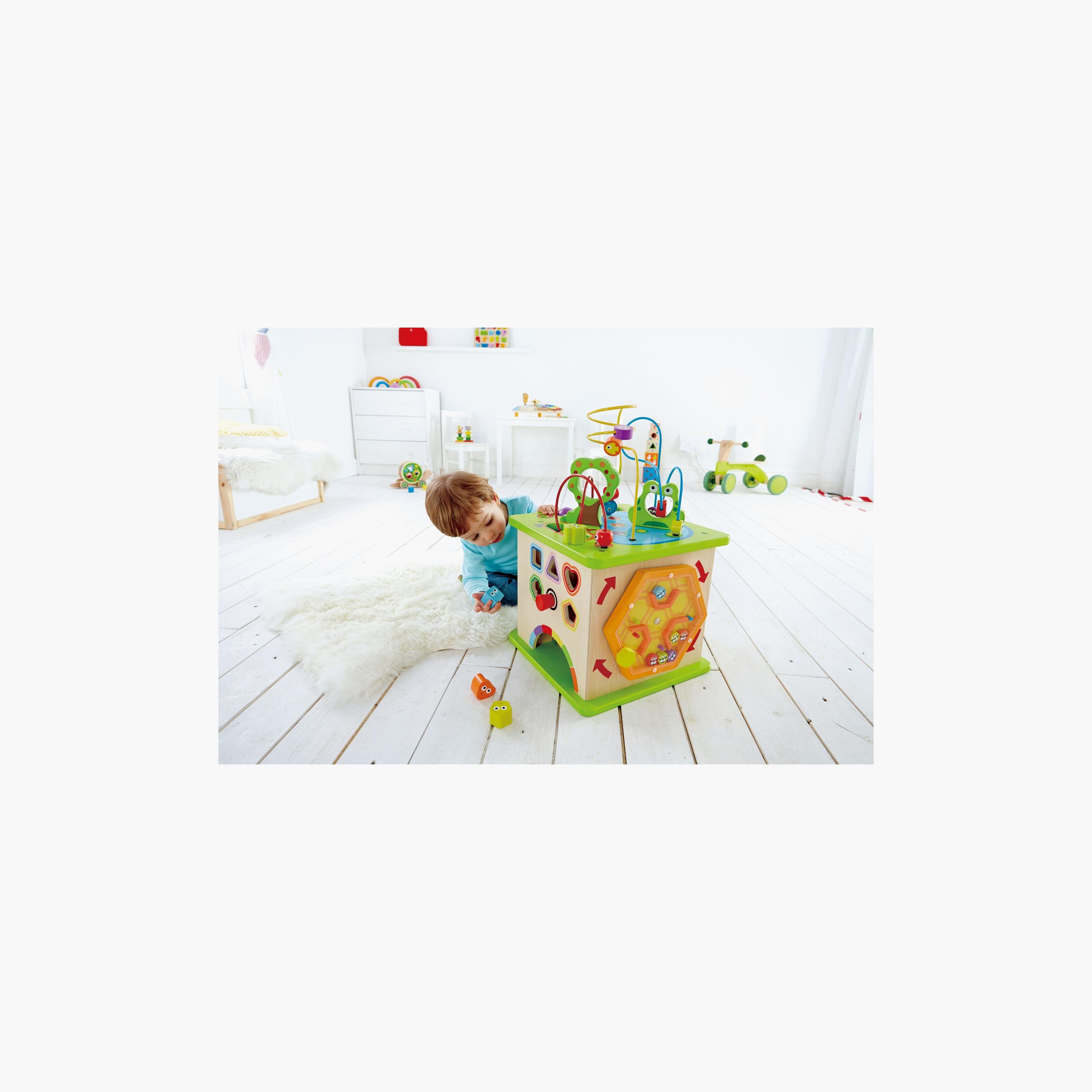 Hape Country Critters Wooden Activity Play Cube-toys-babyandtoddlertoys-learningtoys-image-5