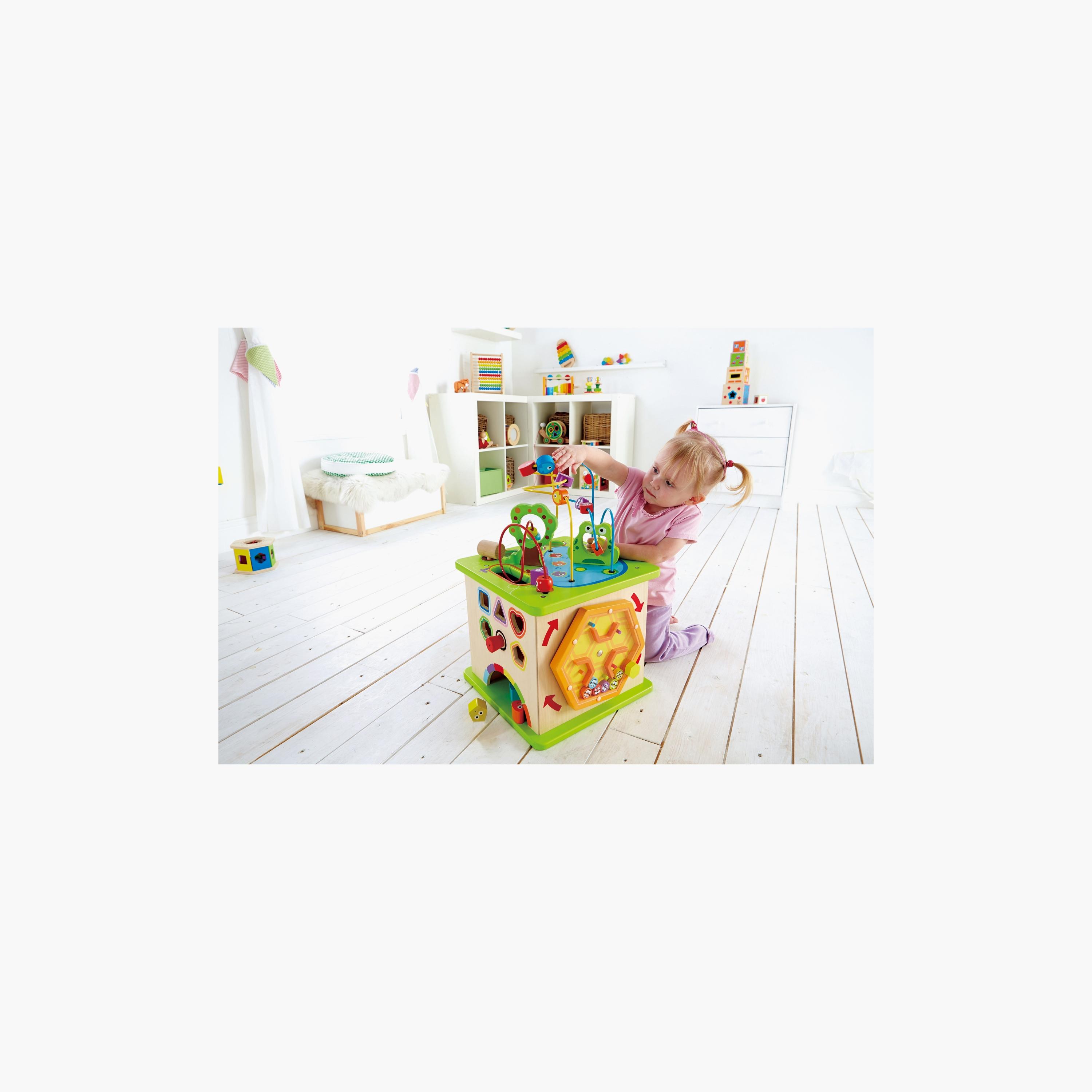 Hape Country Critters Wooden Activity Play Cube-toys-babyandtoddlertoys-learningtoys-image-6