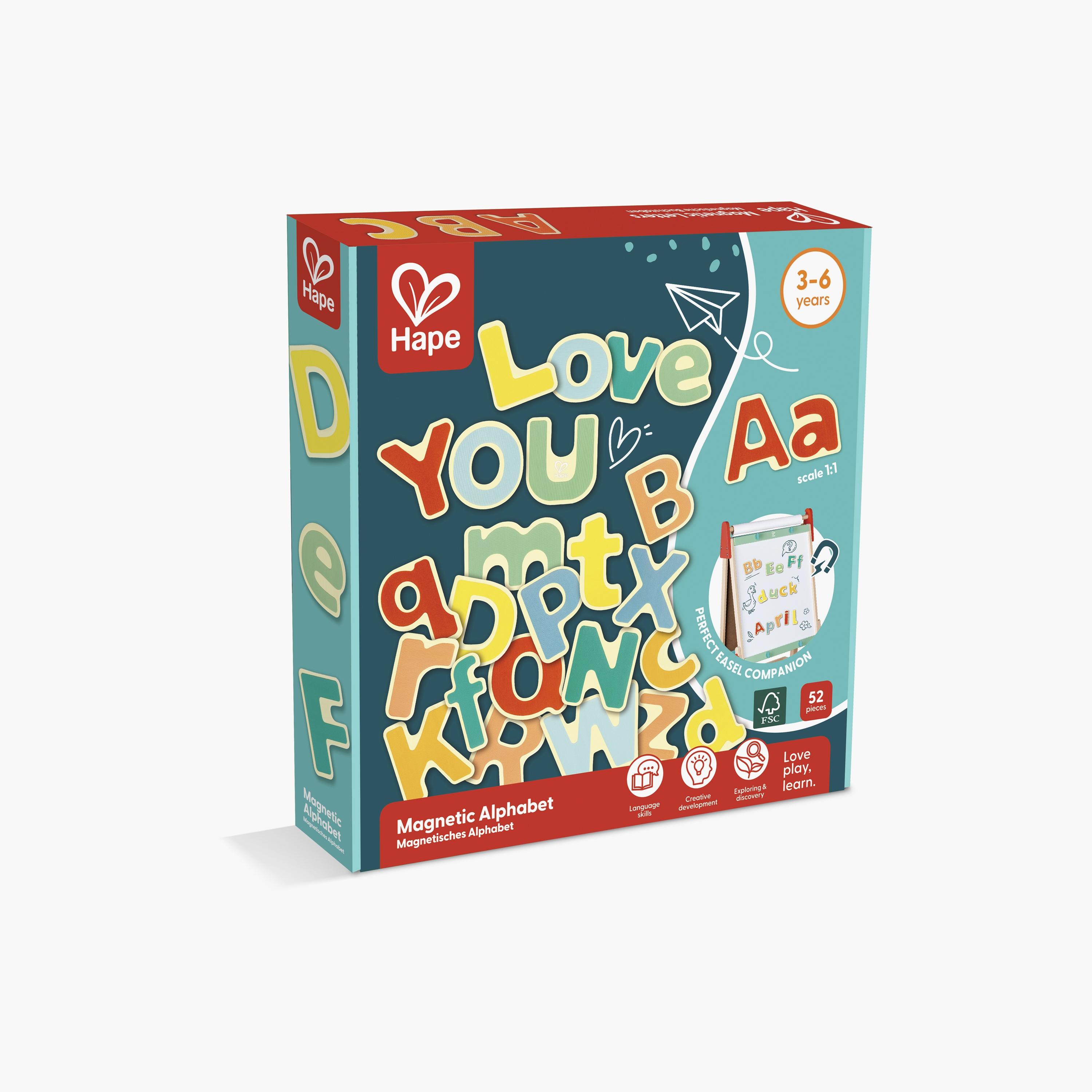 مجموعة أبجدية خشبية مغناطيسية من هيب، 52 قطعة-toys-buildingblocks-magnetictoys-image-4