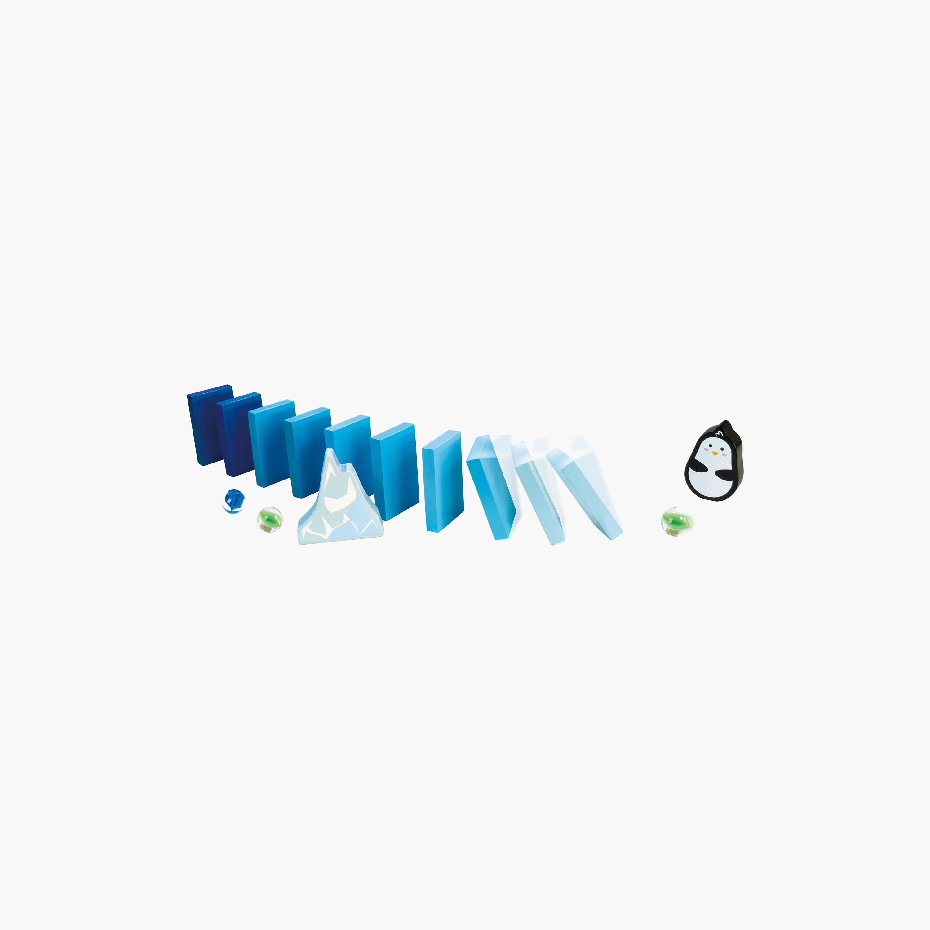 Hape 112-Piece Quadrilla Penguin Playland Marble Run Wooden Toys-toys-buildingblocks-constructionsets-image-2