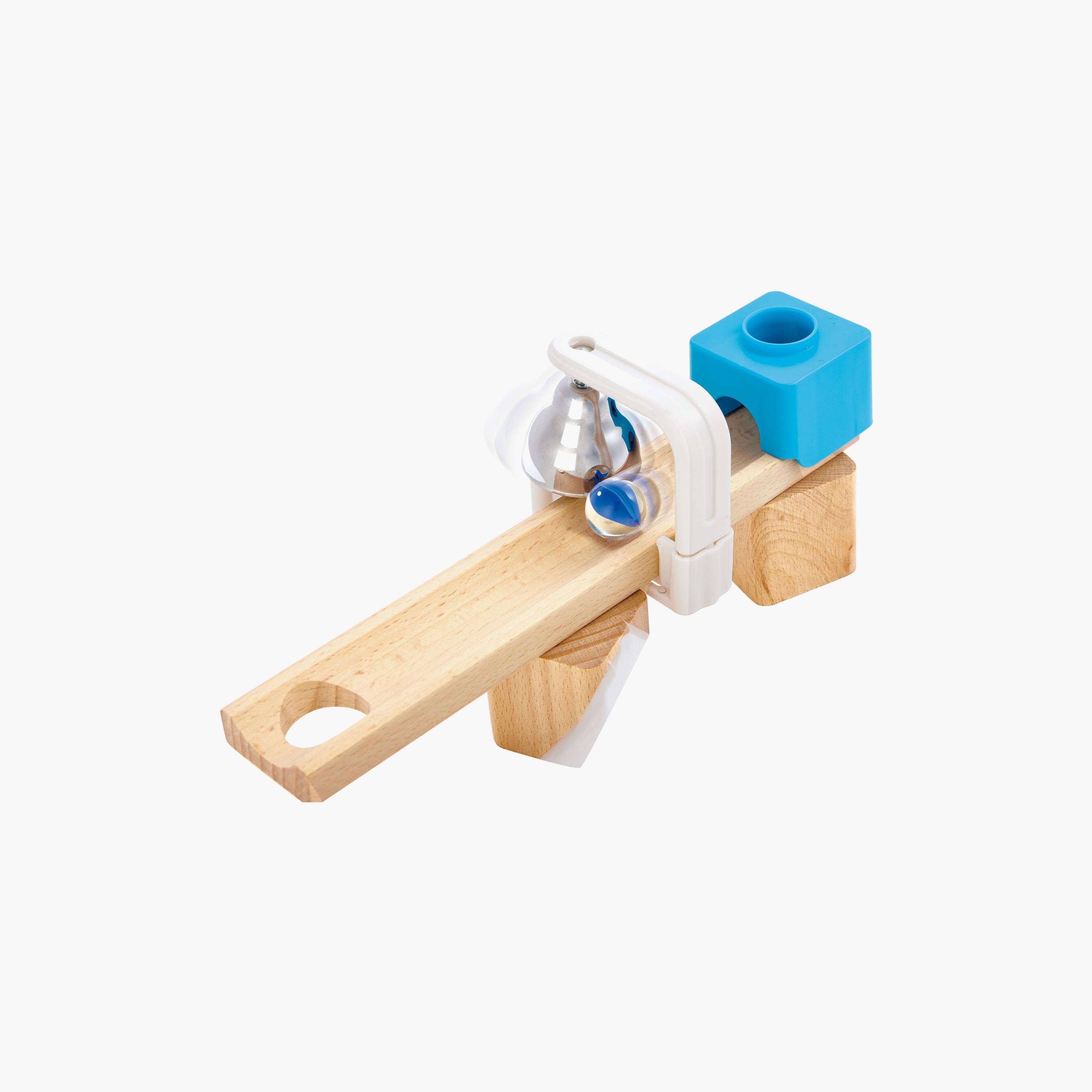 Hape 112-Piece Quadrilla Penguin Playland Marble Run Wooden Toys-toys-buildingblocks-constructionsets-image-3