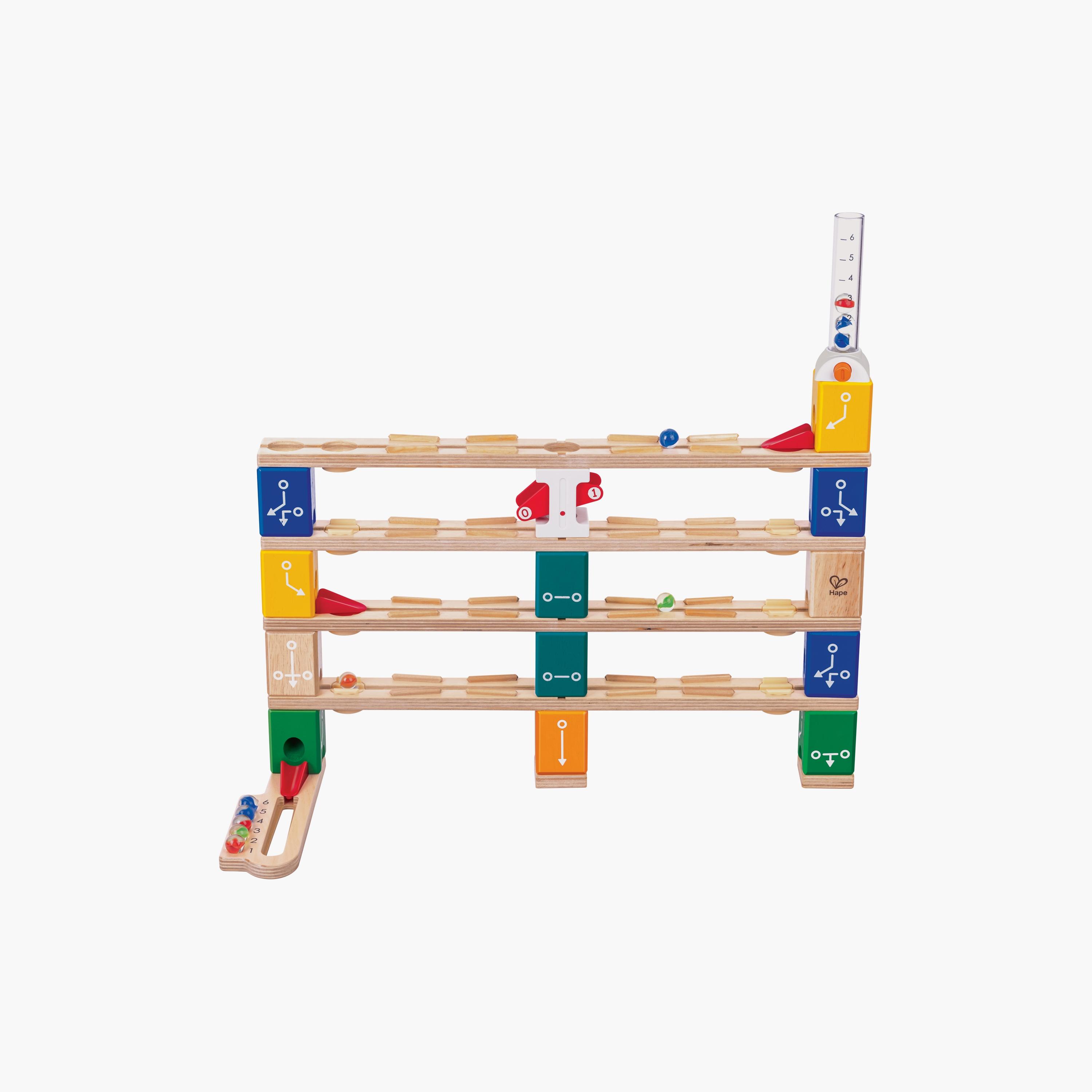 Hape 90-Piece Quadrilla Basic Coding Set STEM Toy with 40 Marbles-toys-educational-stemtoys-image-3