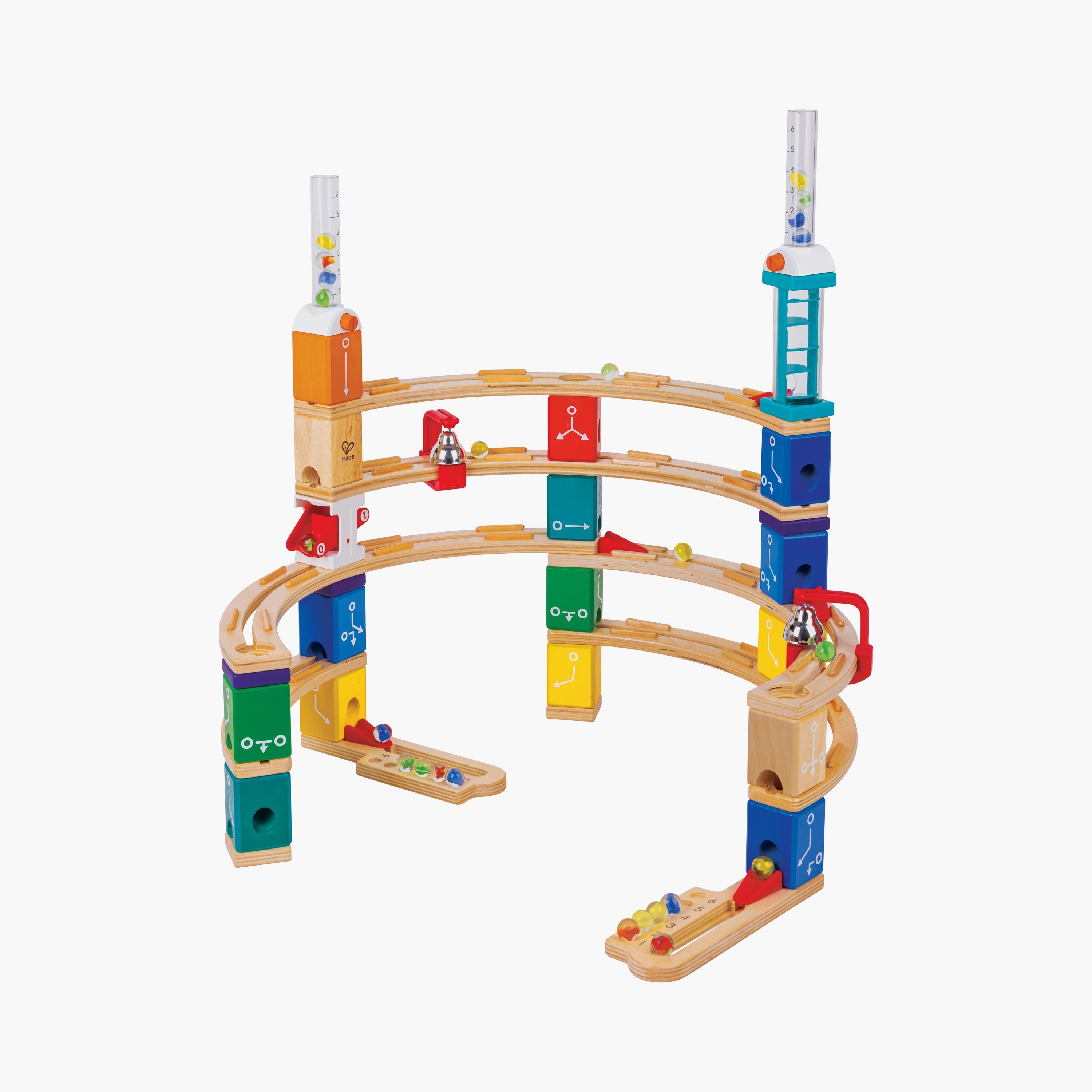 Hape Quadrilla Advanced Coding Marble Run Set-toys-buildingblocks-constructionsets-image-3