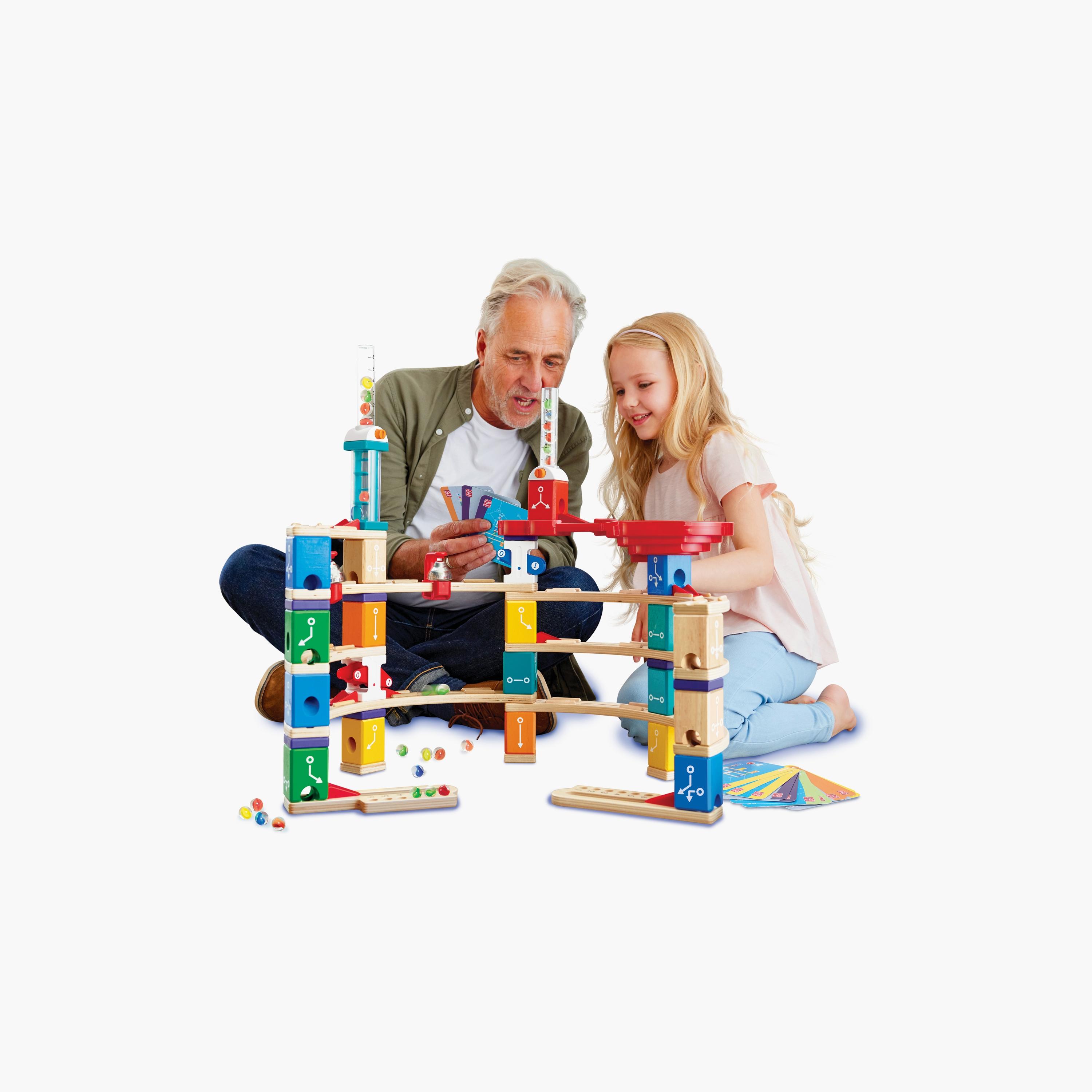 Hape Quadrilla Advanced Coding Marble Run Set-toys-buildingblocks-constructionsets-image-4