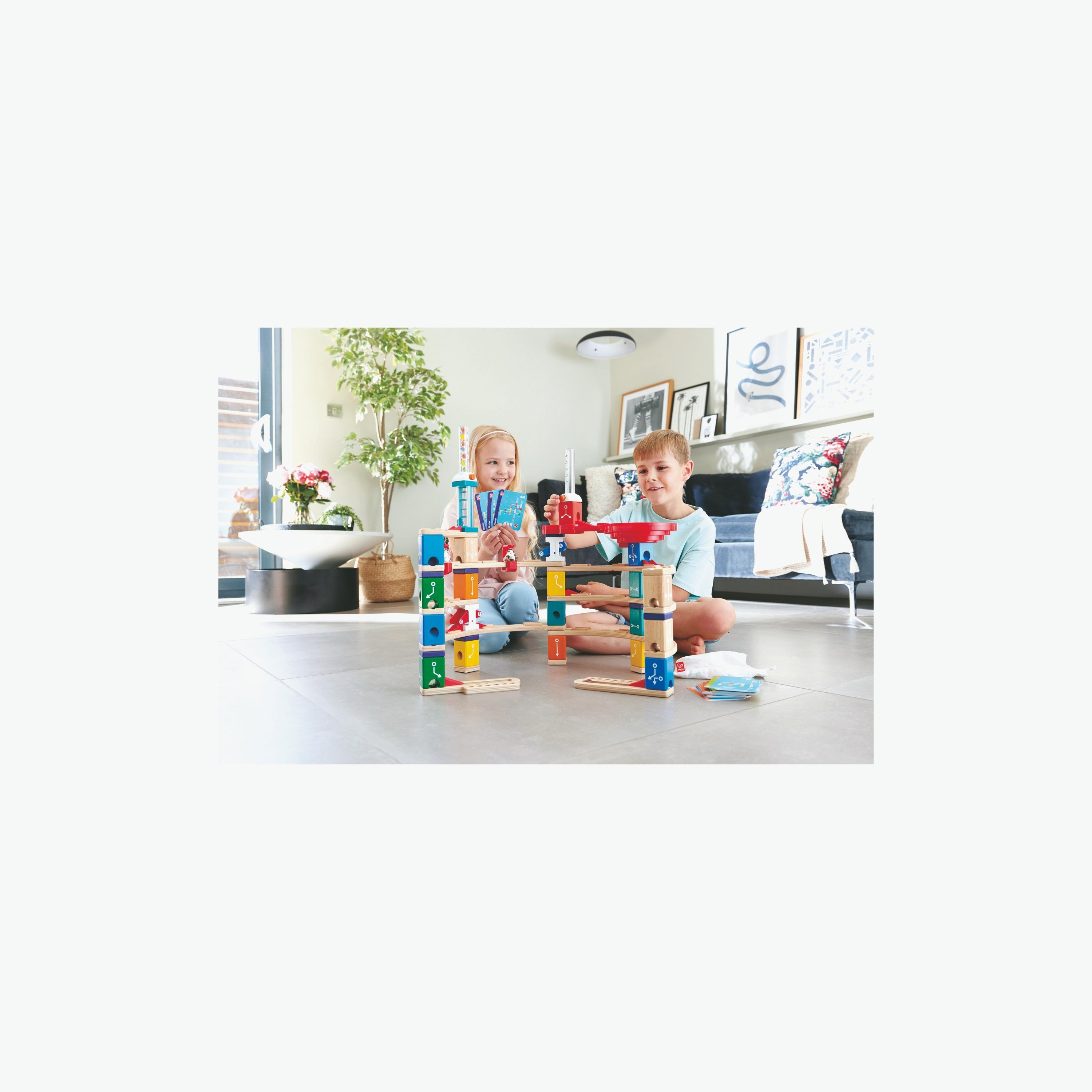 Hape Quadrilla Advanced Coding Marble Run Set-toys-buildingblocks-constructionsets-image-7