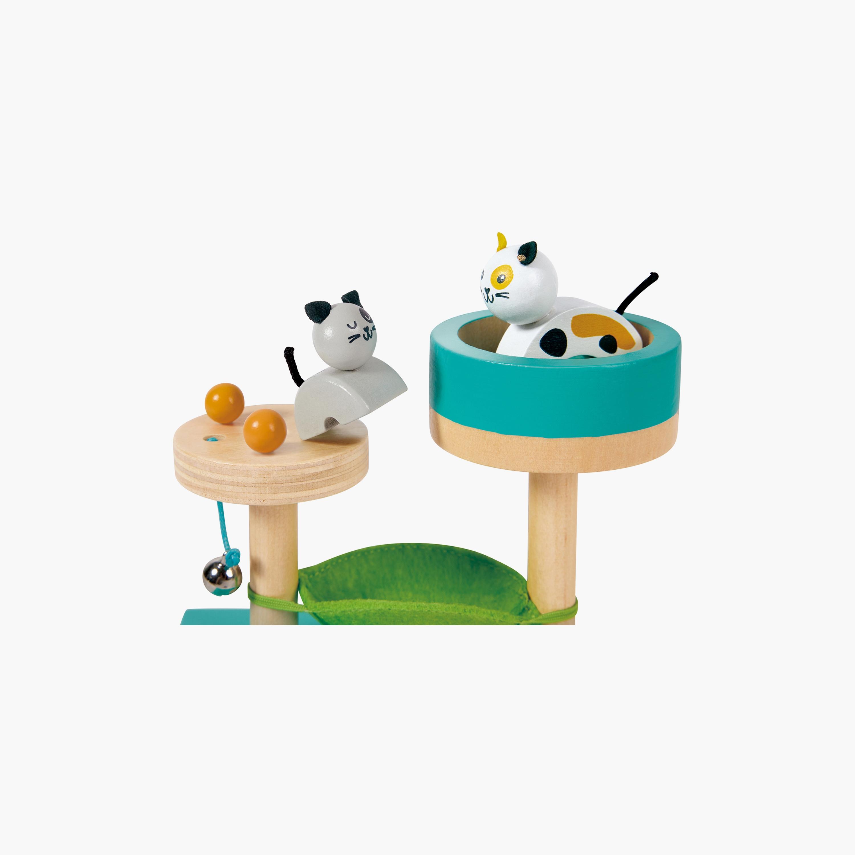 Hape 16-Piece Kitty Haven Kitten Dollhouse Playset Set-toys-dollsandplaysets-dollhouses-image-3