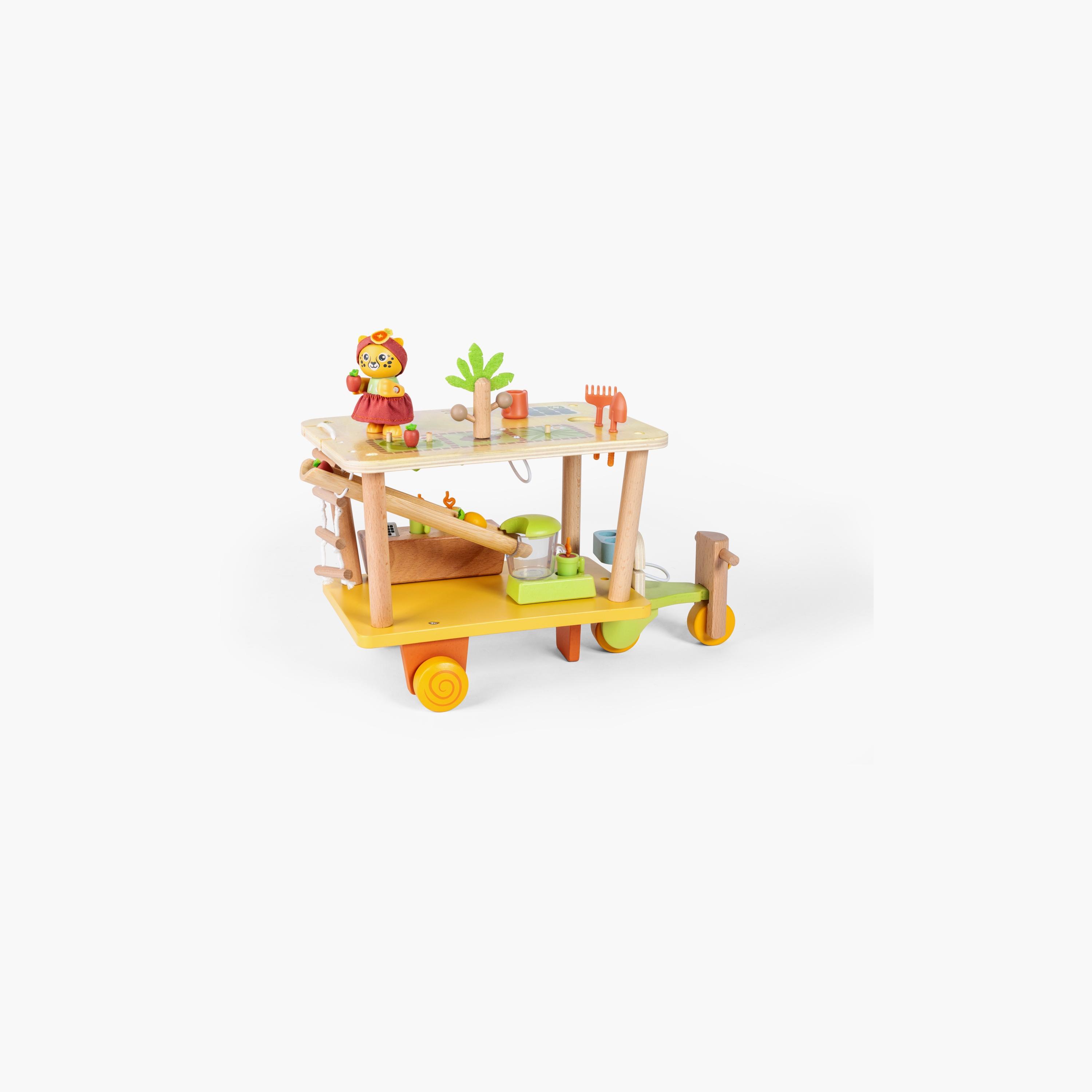 عربة عصير كليو بايو من هيب، عربة طعام خشبية للعب التظاهري، مكونة من 26 قطعة-toys-dollsandplaysets-dollhouses-image-10