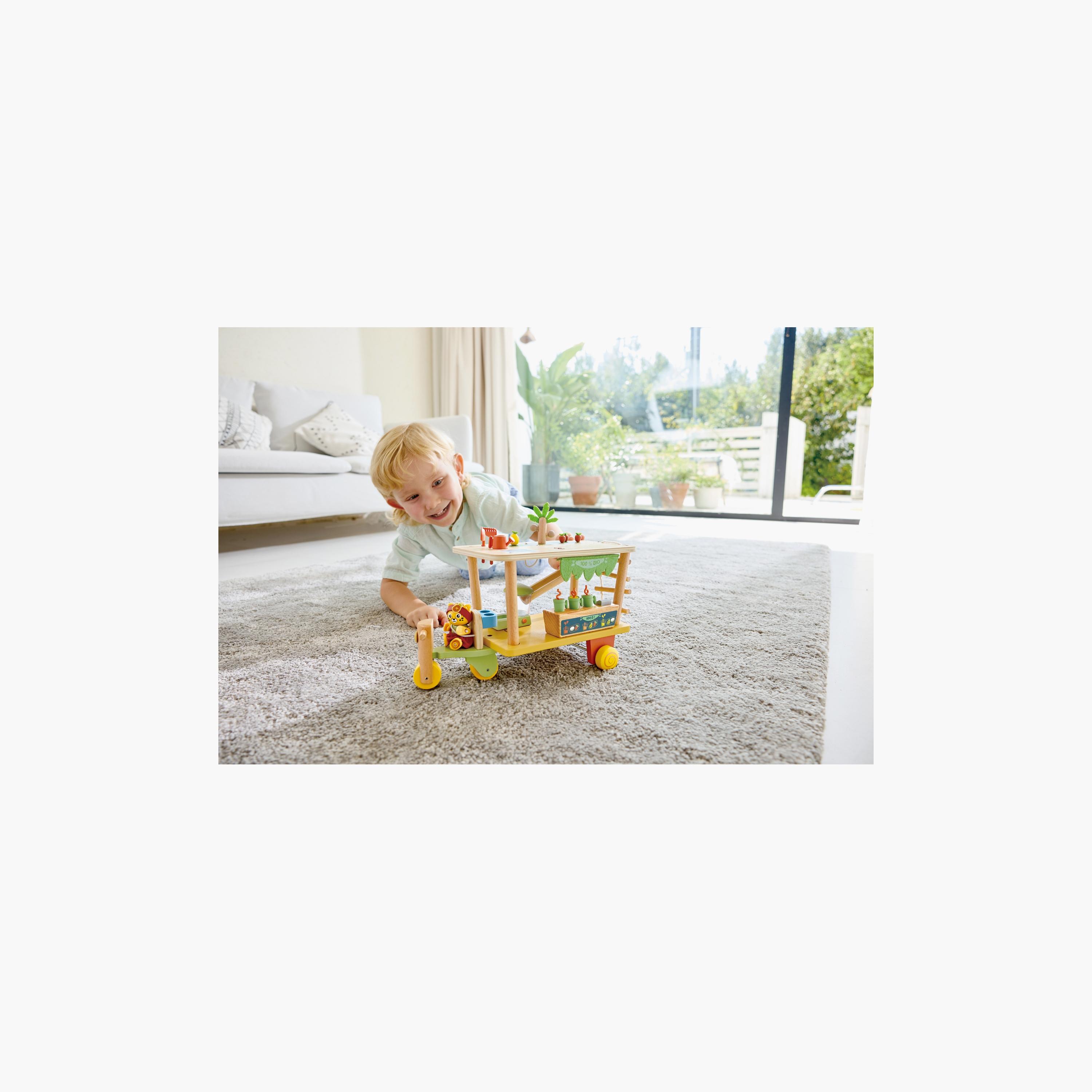 عربة عصير كليو بايو من هيب، عربة طعام خشبية للعب التظاهري، مكونة من 26 قطعة-toys-dollsandplaysets-dollhouses-image-7