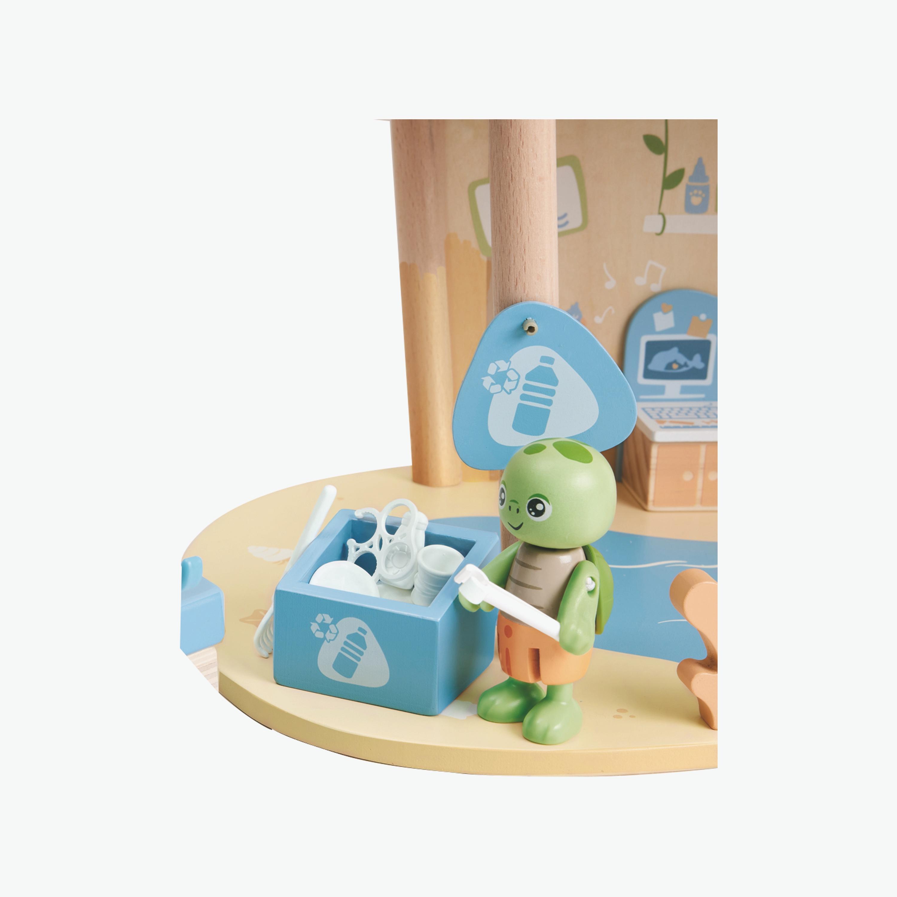 Hape 47-Piece Green Planet Ocean Rescue Playset with Accessories-toys-dollsandplaysets-dollplaysets-image-10