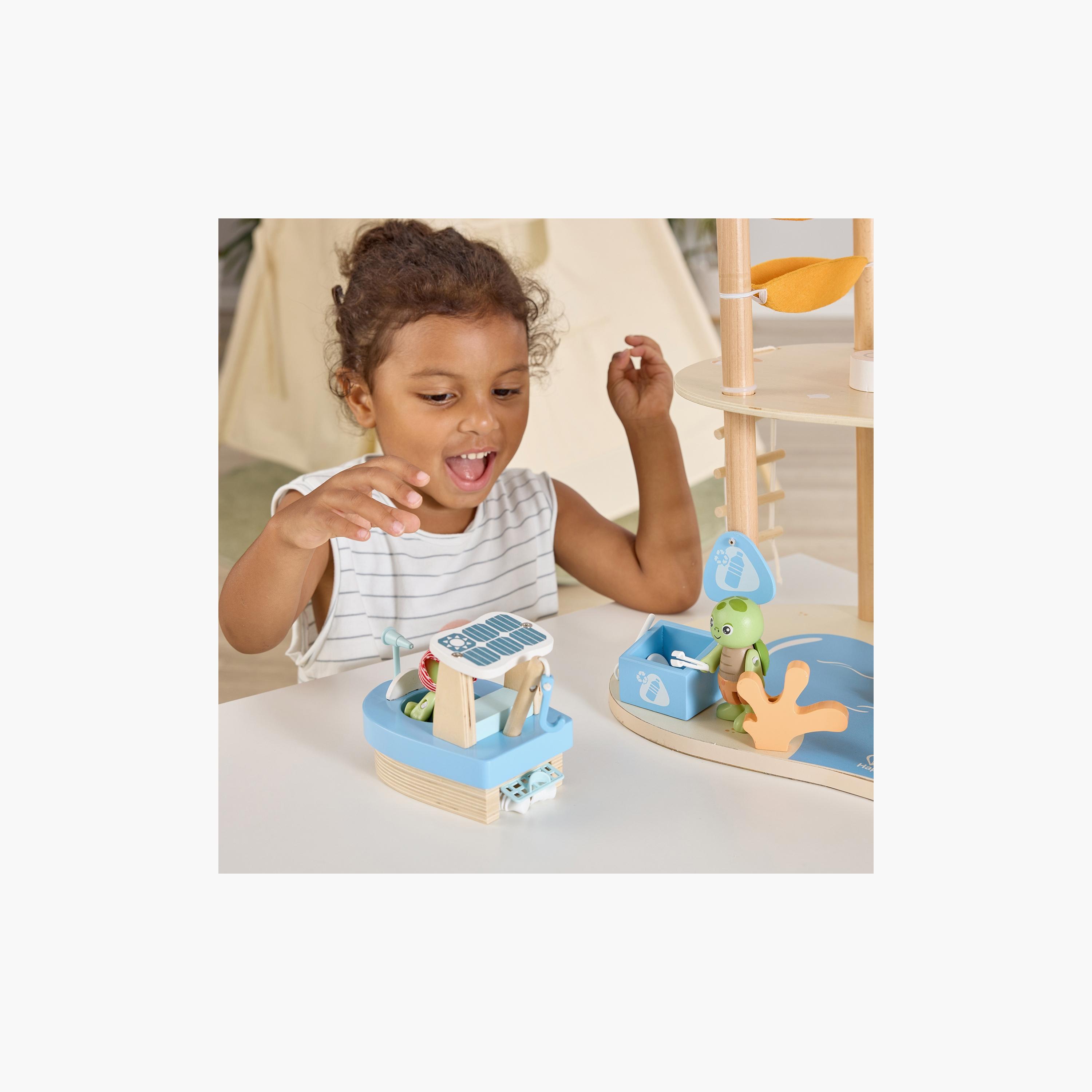 Hape 47-Piece Green Planet Ocean Rescue Playset with Accessories-toys-dollsandplaysets-dollplaysets-image-3