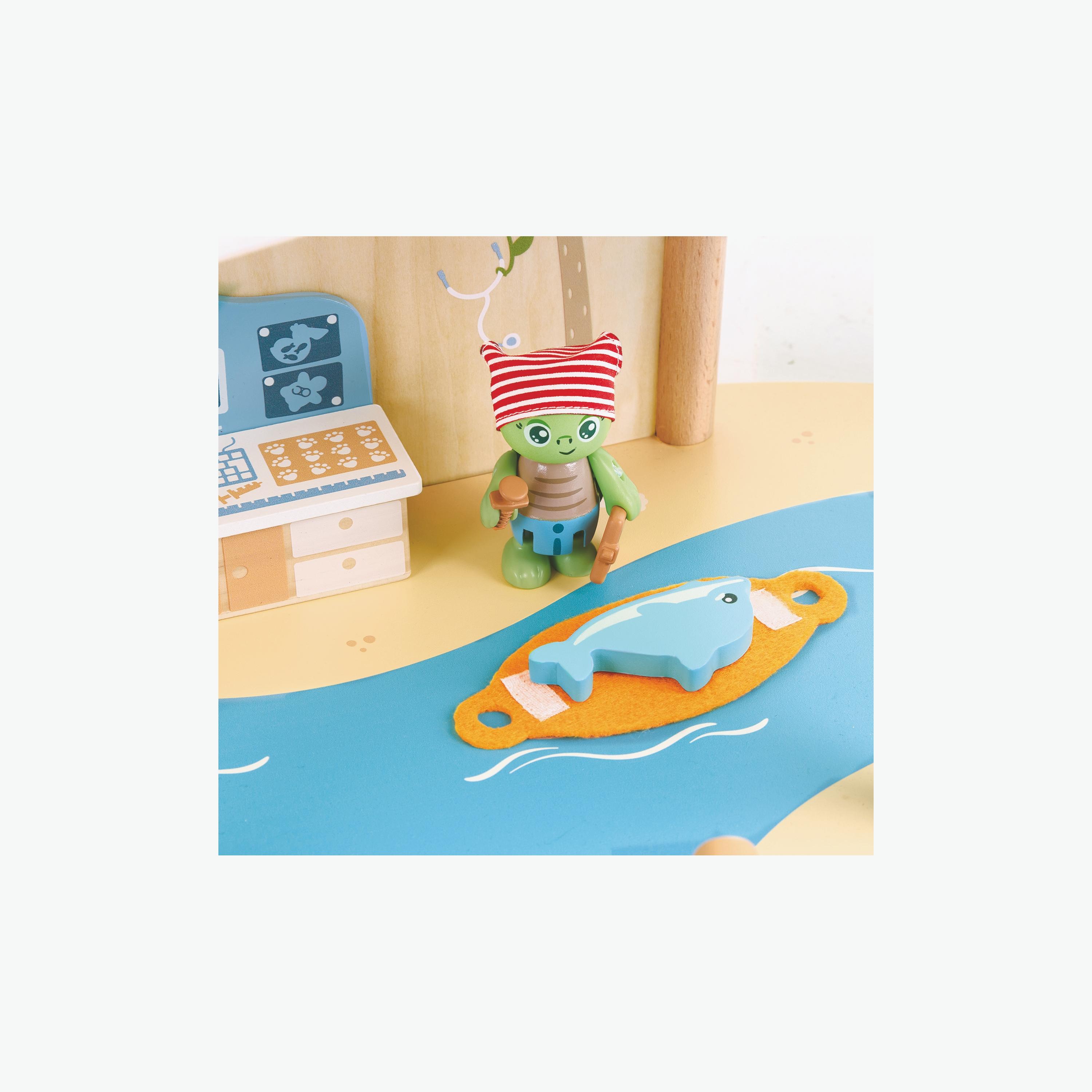 Hape 47-Piece Green Planet Ocean Rescue Playset with Accessories-toys-dollsandplaysets-dollplaysets-image-8