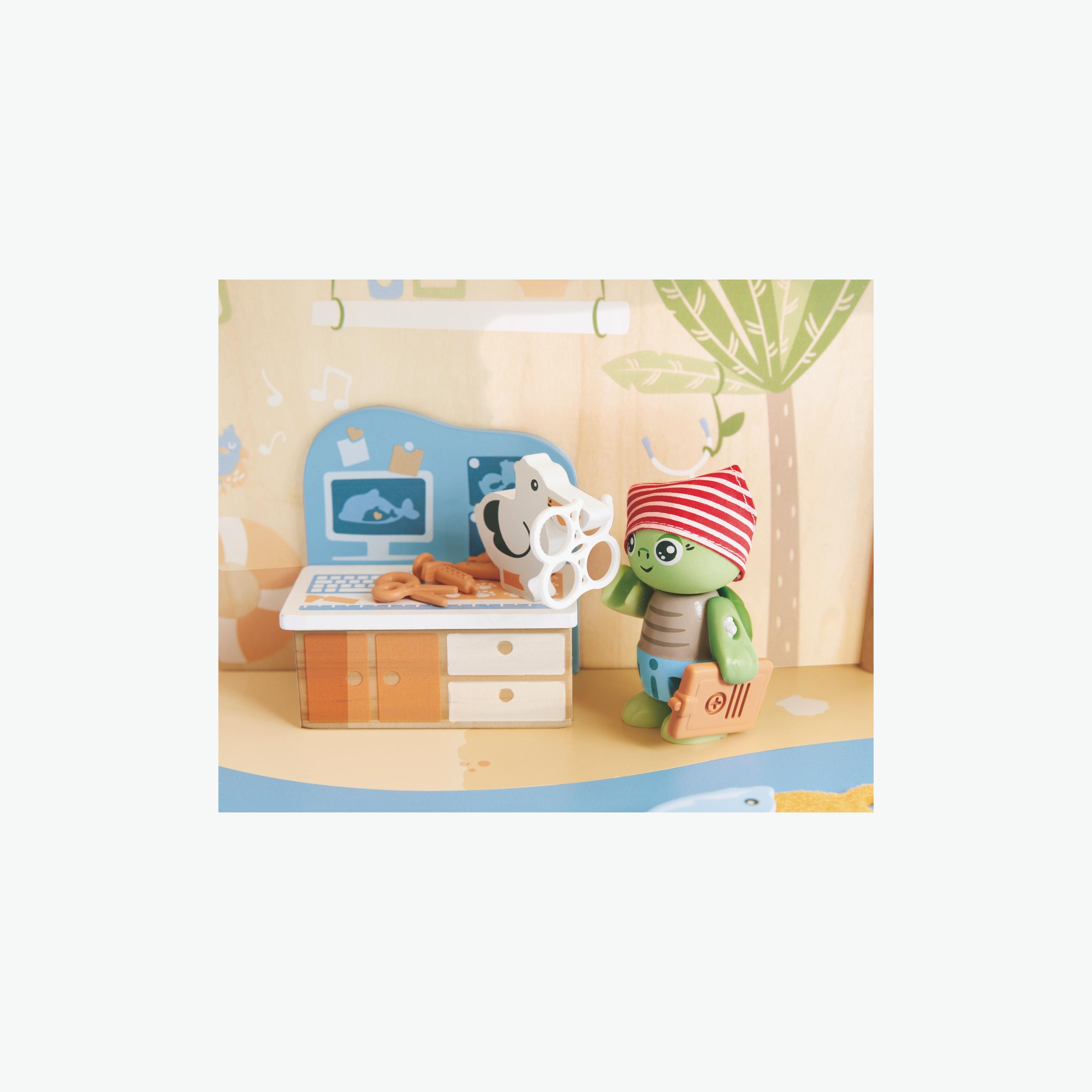 Hape 47-Piece Green Planet Ocean Rescue Playset with Accessories-toys-dollsandplaysets-dollplaysets-image-9