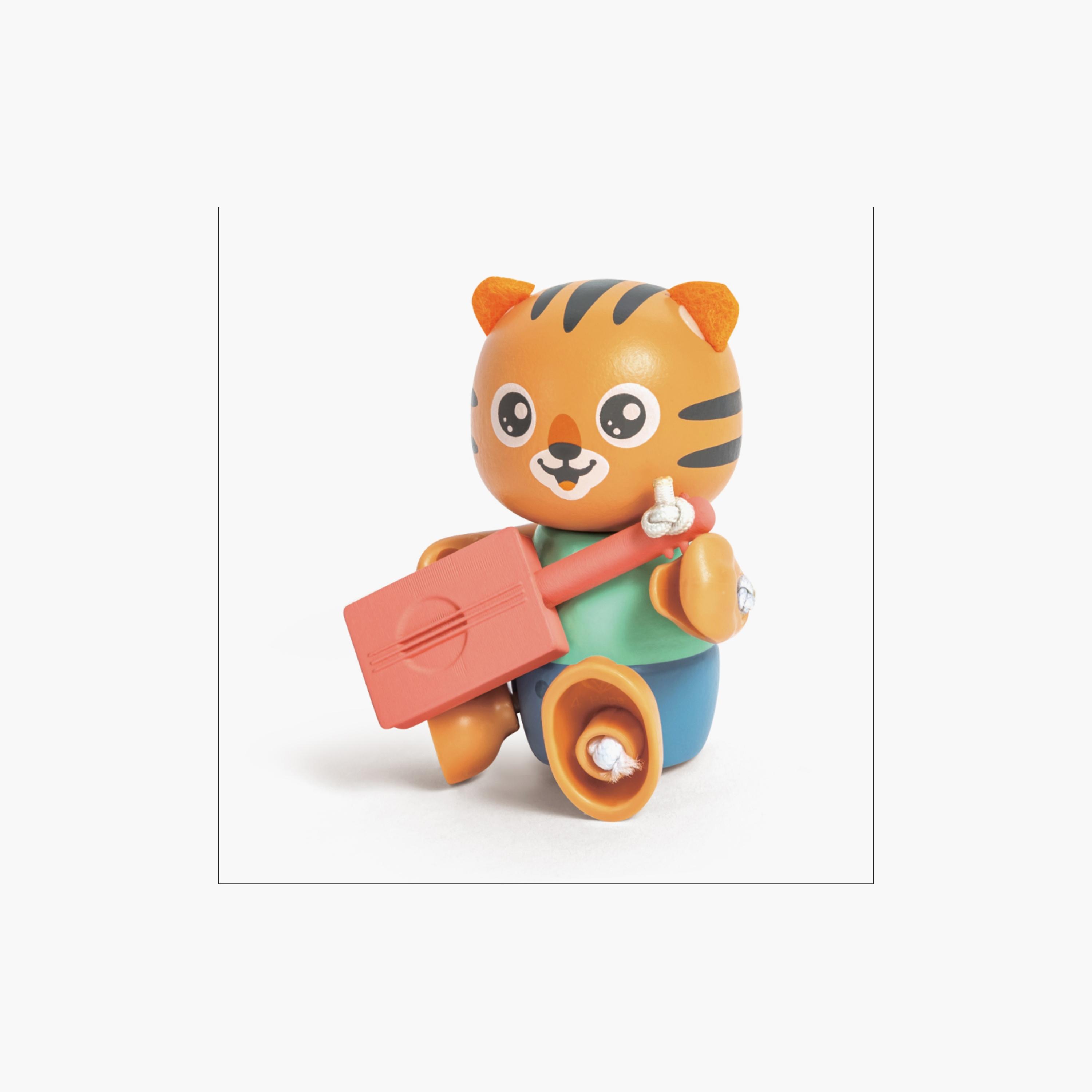 Hape 11-Piece Milo & Melody Tiger Figure Role Play with Accessories-toys-playfigures-actionfigures-image-7