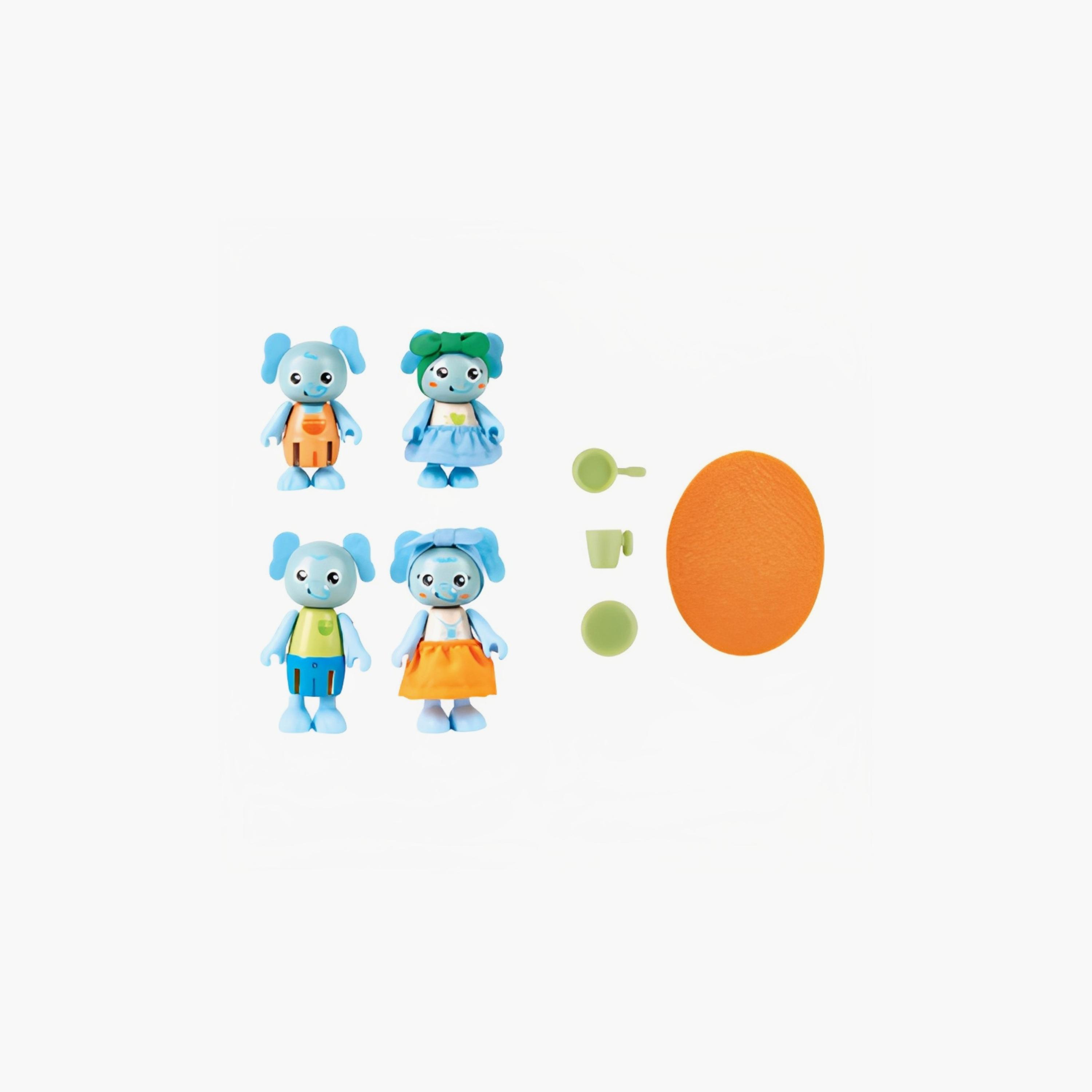 Hape 10-Piece Green Planet Explorers FSC Elephant Family-toys-playfigures-actionfigures-image-2