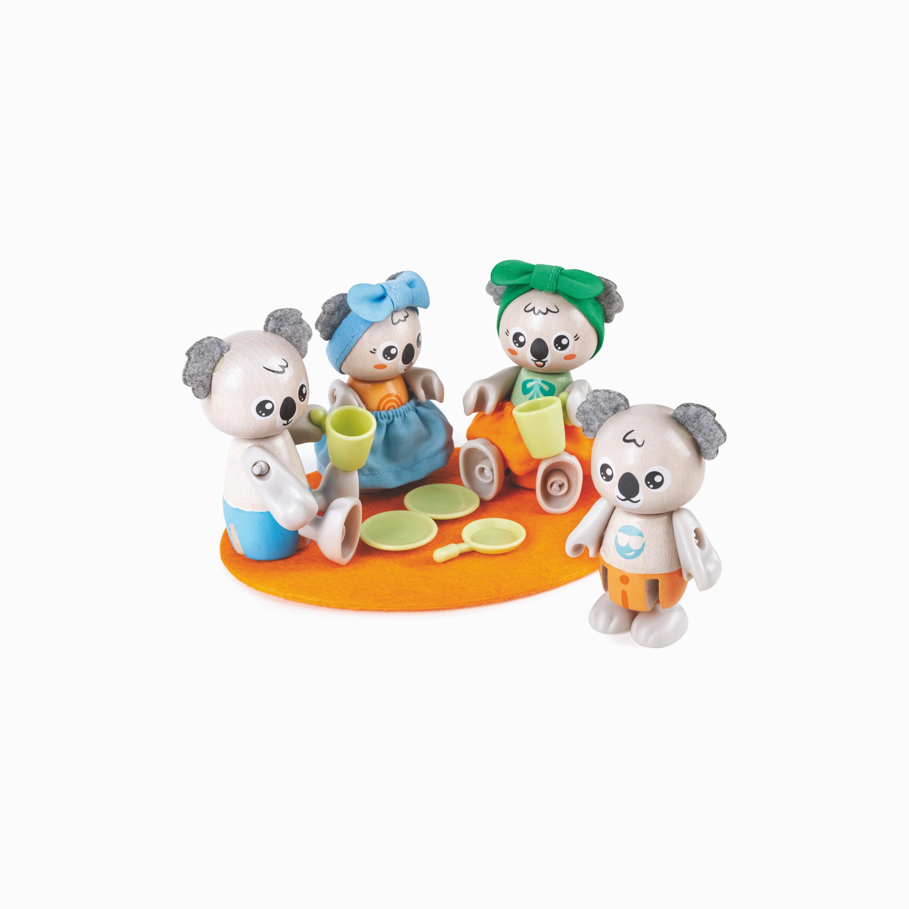 Hape 10-Piece Green Planet Explorers FSC Koala Family-toys-playfigures-actionfigures-image-1