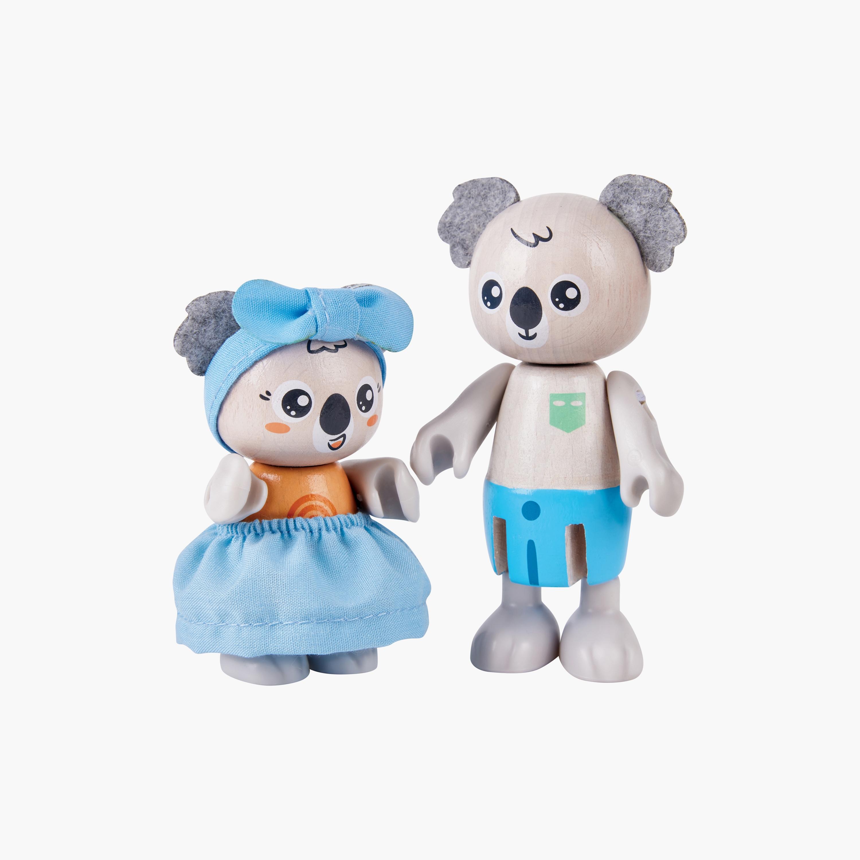 Hape 10-Piece Green Planet Explorers FSC Koala Family-toys-playfigures-actionfigures-image-3