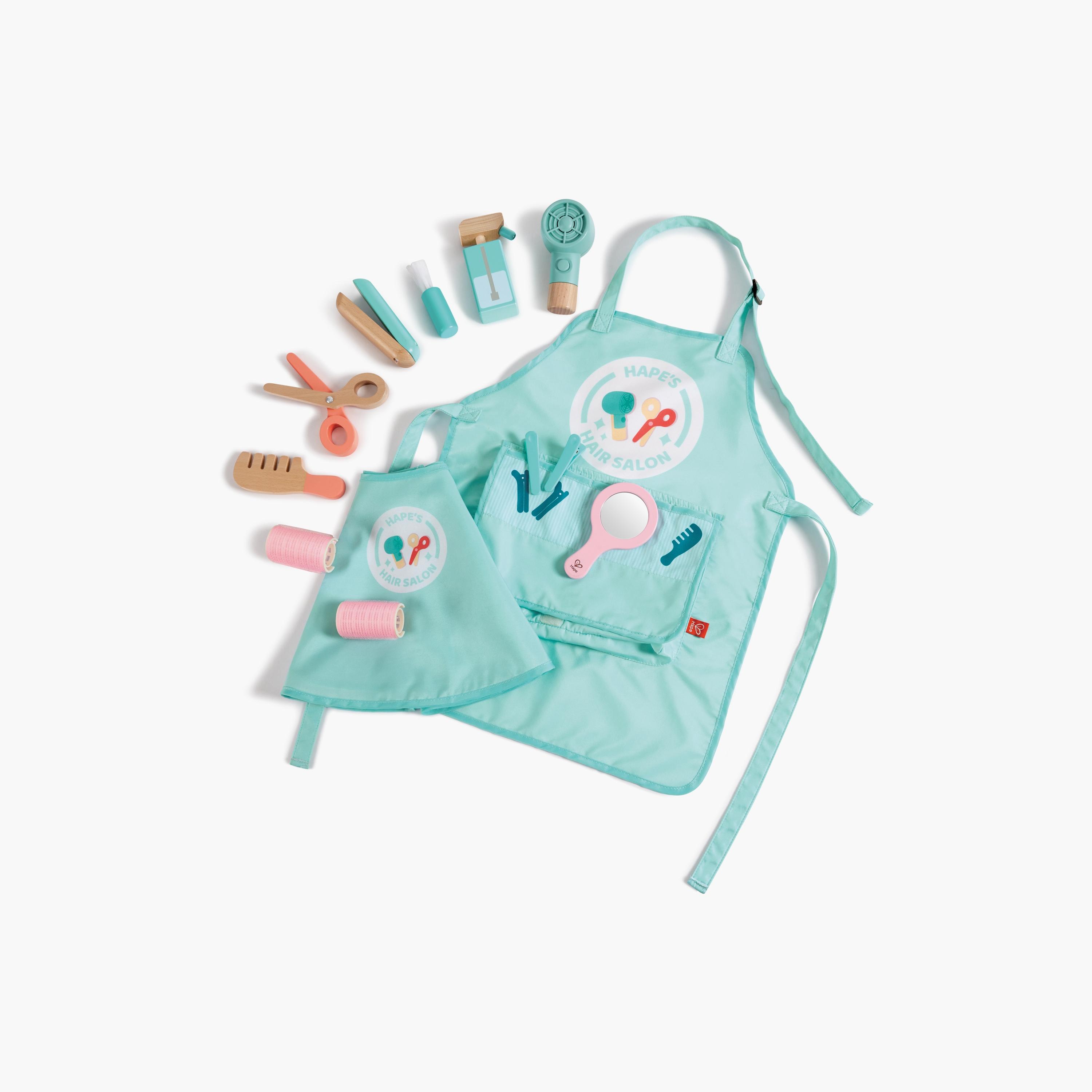 Hape 15-Piece Realistic & Super Stylish Hair Salon Set-toys-roleplay-makeupandcosmeticsets-image-3