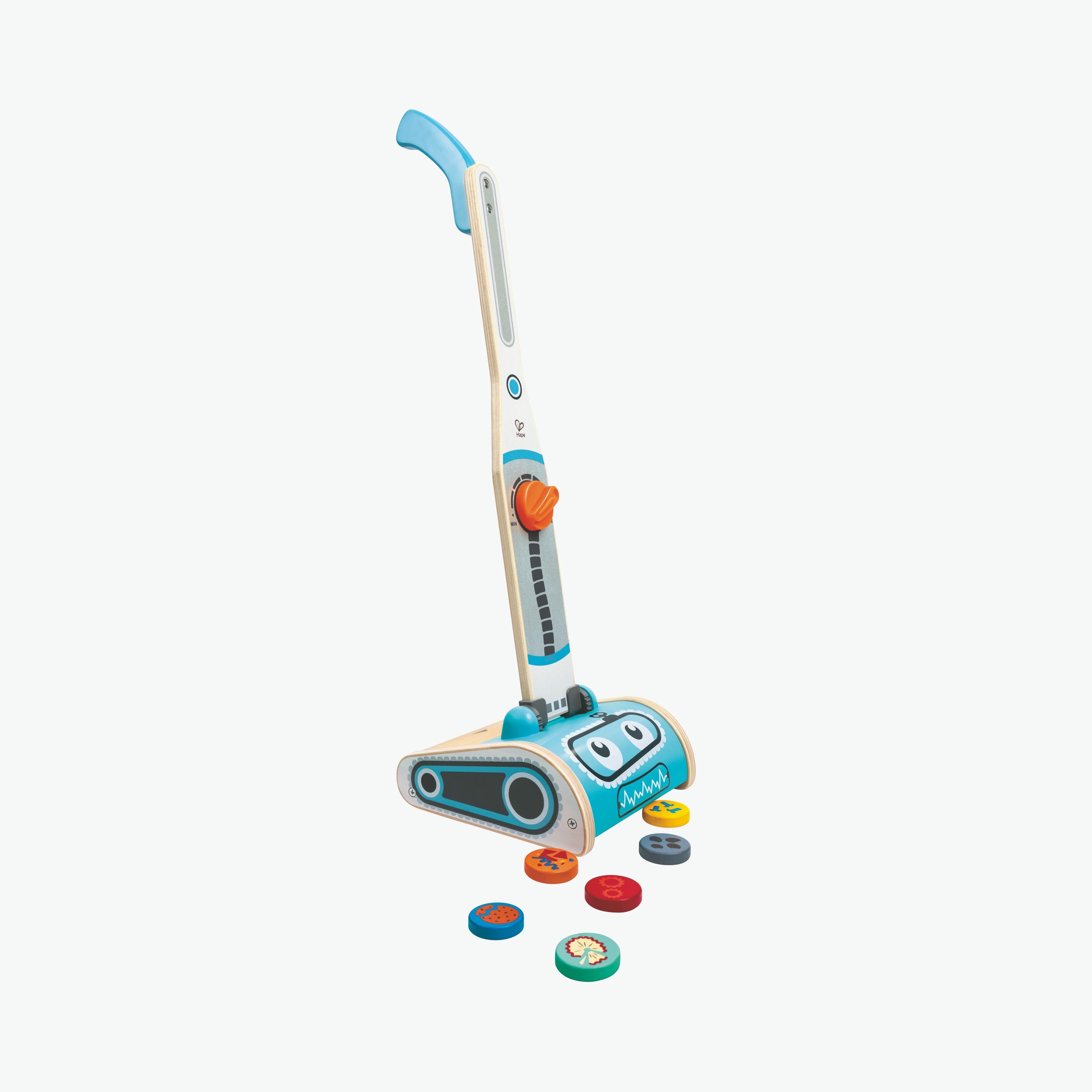Hape 7-Piece Wooden Vacuum Playset with Accessories-toys-roleplay-householdsets-image-5