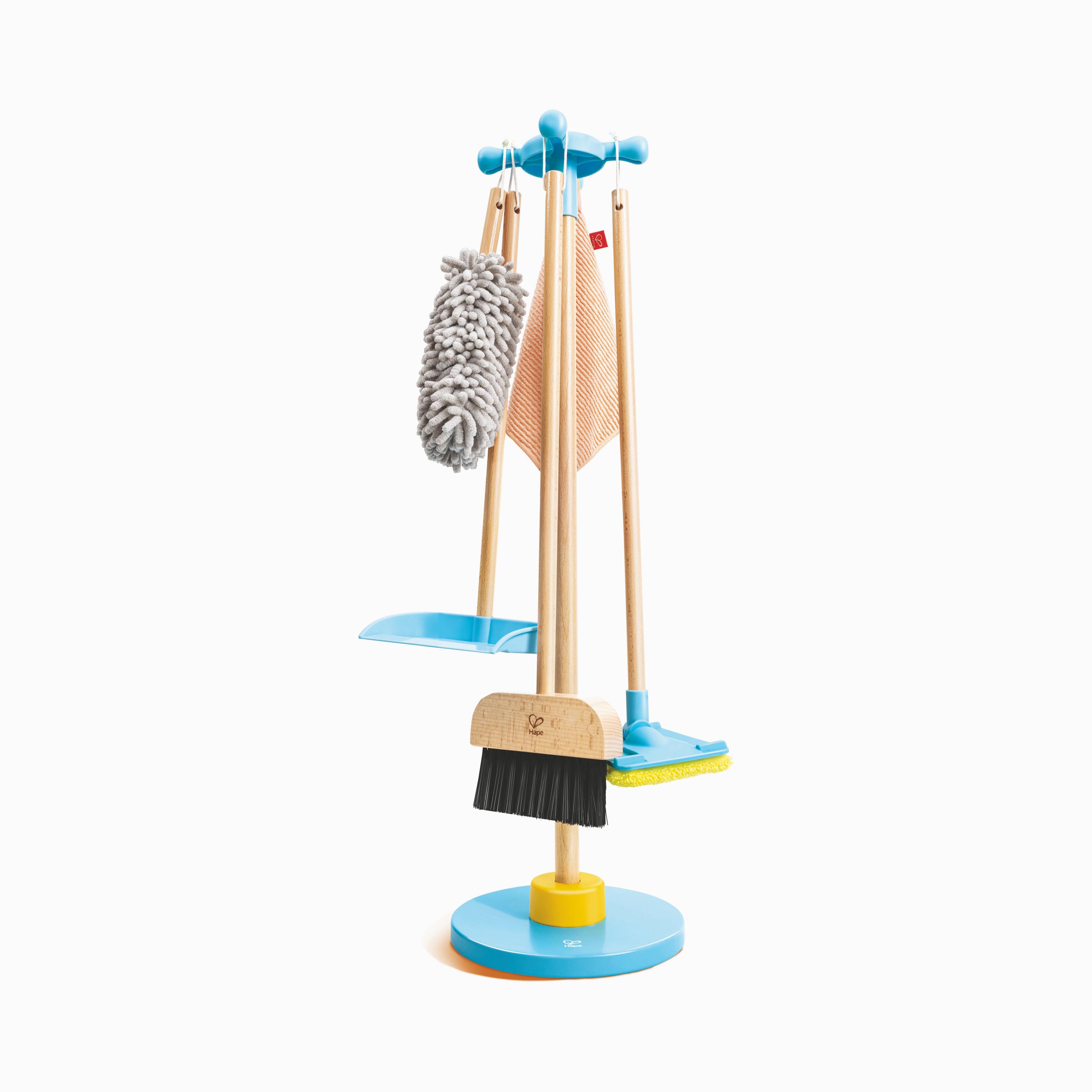 Hape 6-Piece Clean Up Broom Set Cleaning Playset-toys-roleplay-householdsets-image-1