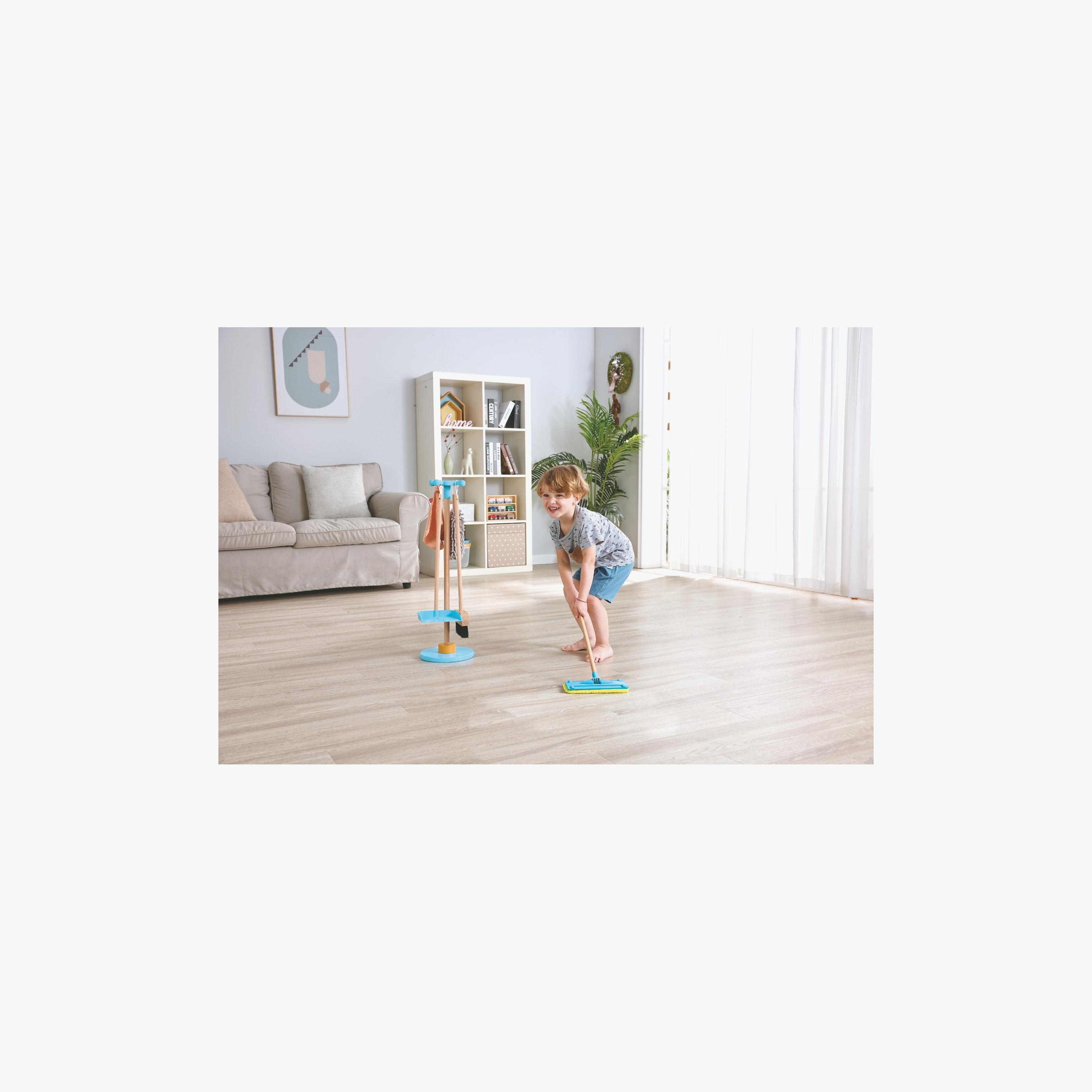Hape 6-Piece Clean Up Broom Set Cleaning Playset-toys-roleplay-householdsets-image-2