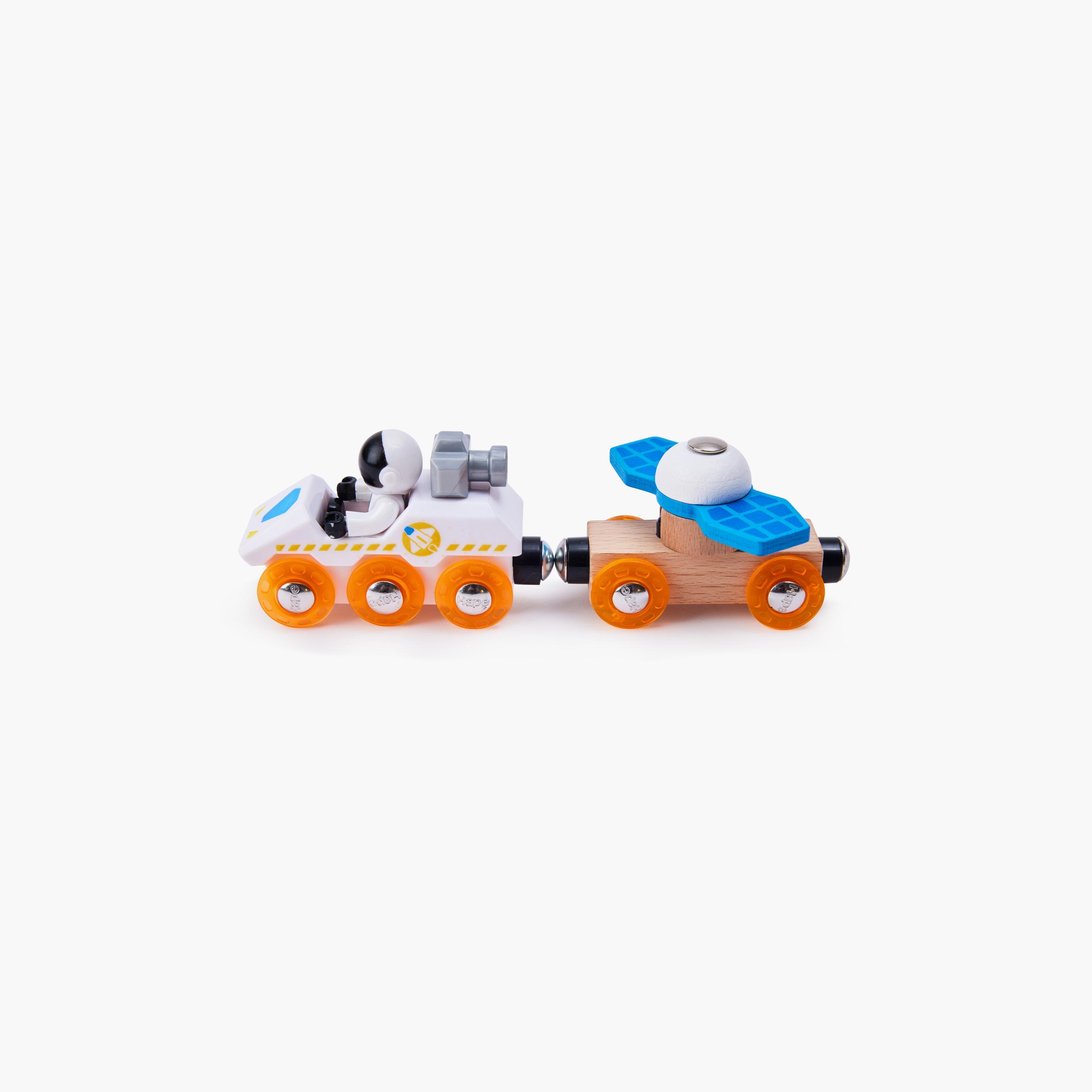 Hape 34-Piece Mars Mission Launch Glow in the Dark Railway Trainset-toys-buildingblocks-constructionsets-image-11