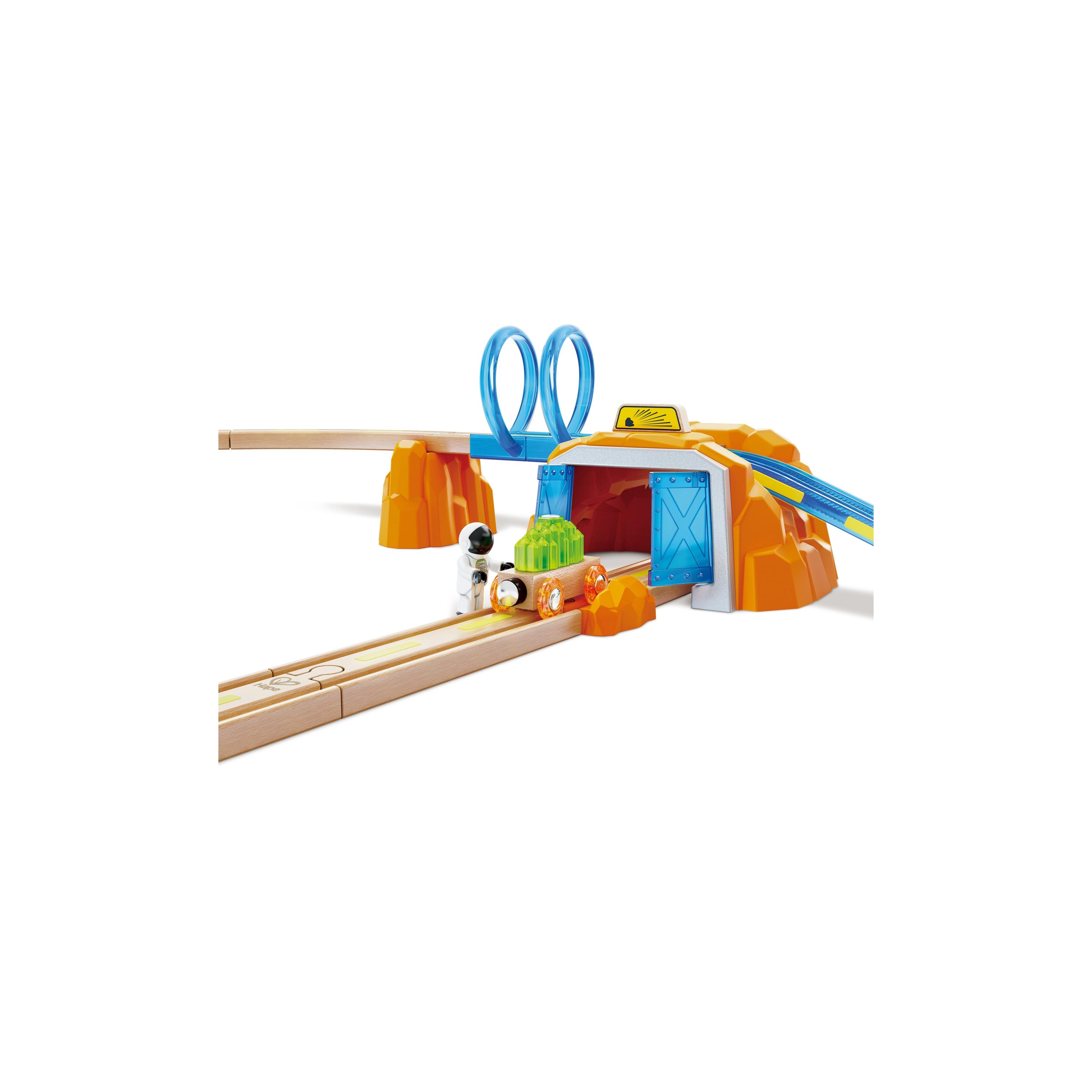 Hape 48-Piece Mars Exploration Glow in the Dark Railway Trainset-toys-buildingblocks-constructionsets-image-6