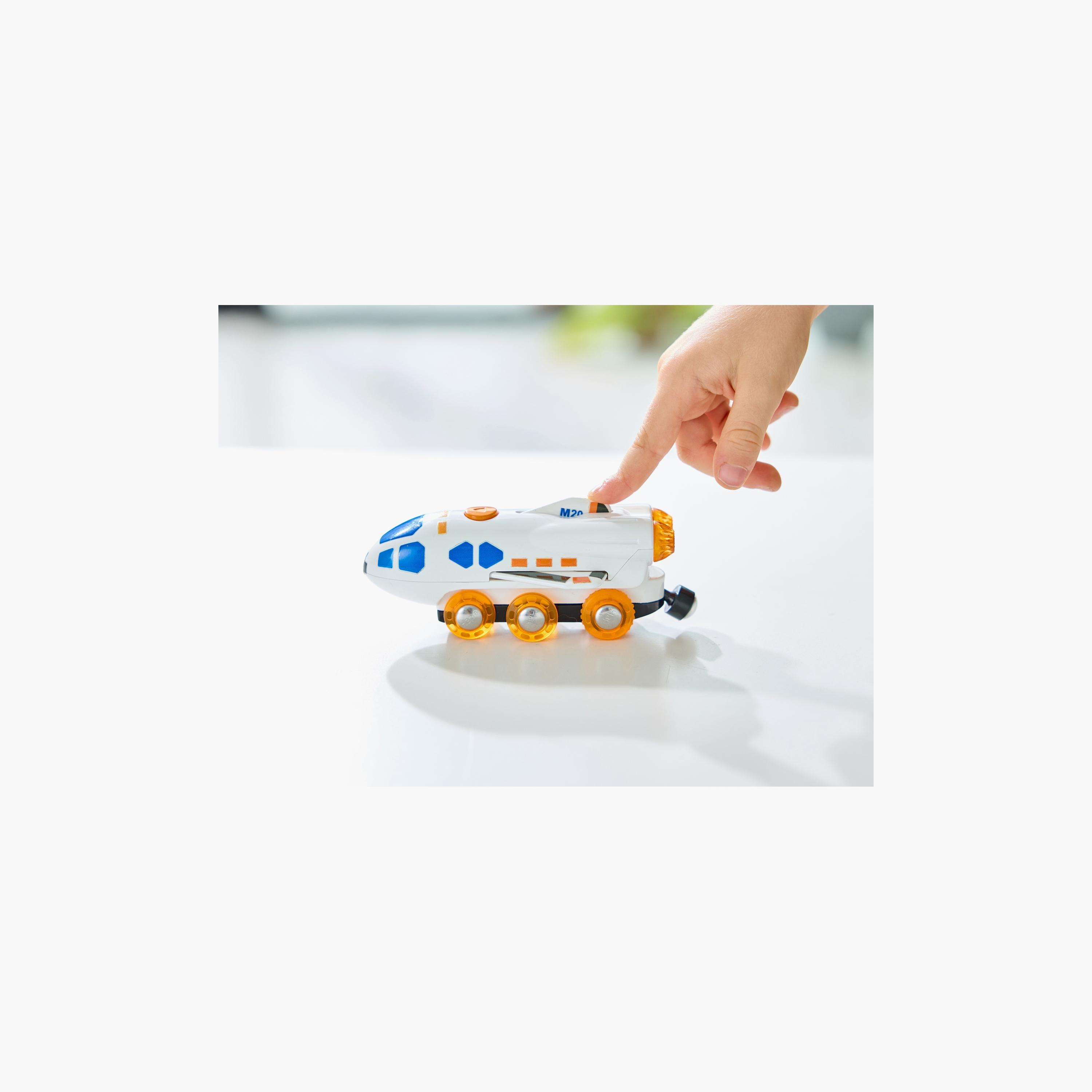 Hape 2-In-1 Space Shuttle Plane & Train with Light & Sound-toys-buildingblocks-constructionsets-image-7