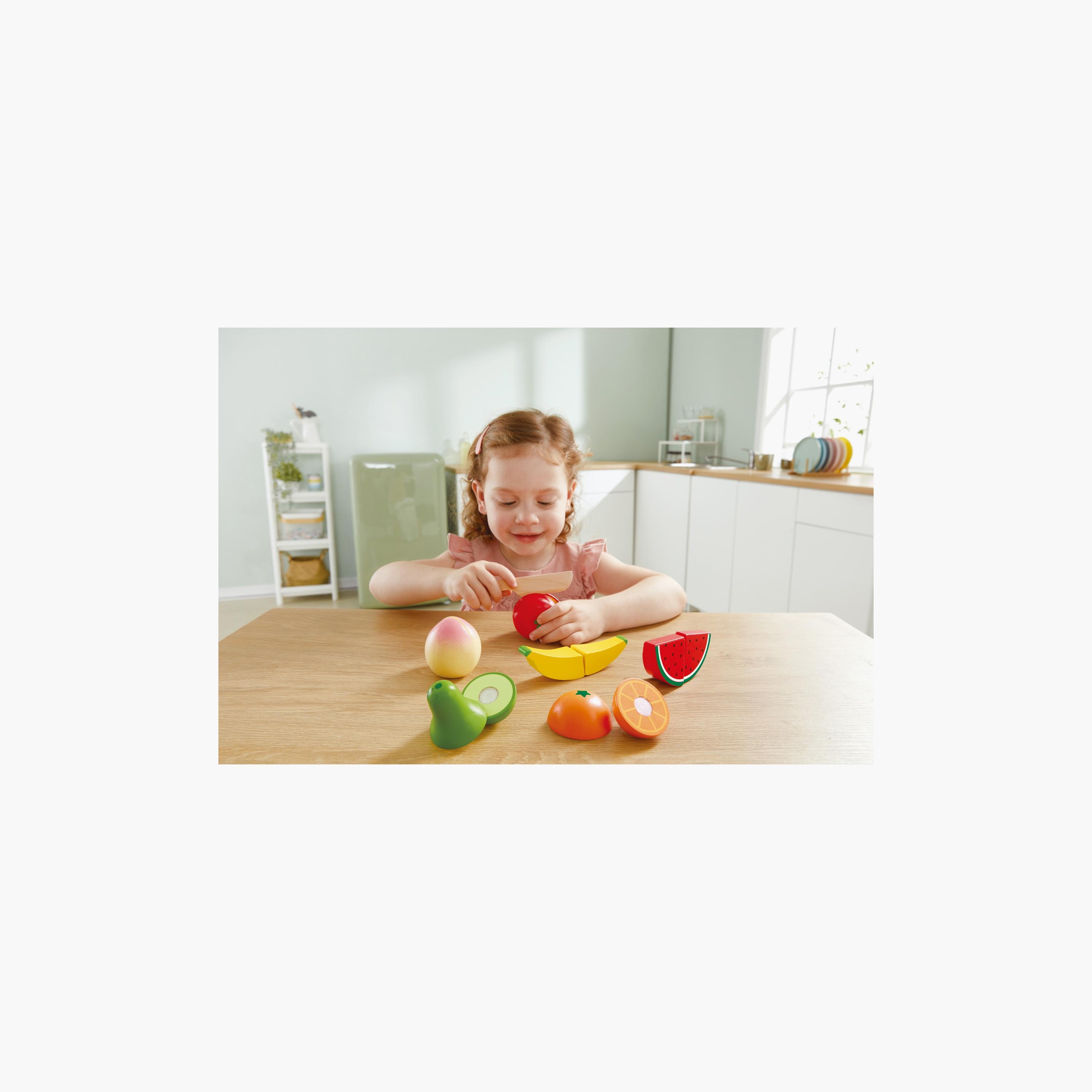 Hape 7-Piece Farm Shop Fruit Wooden Playset-toys-roleplay-playfoods-image-10