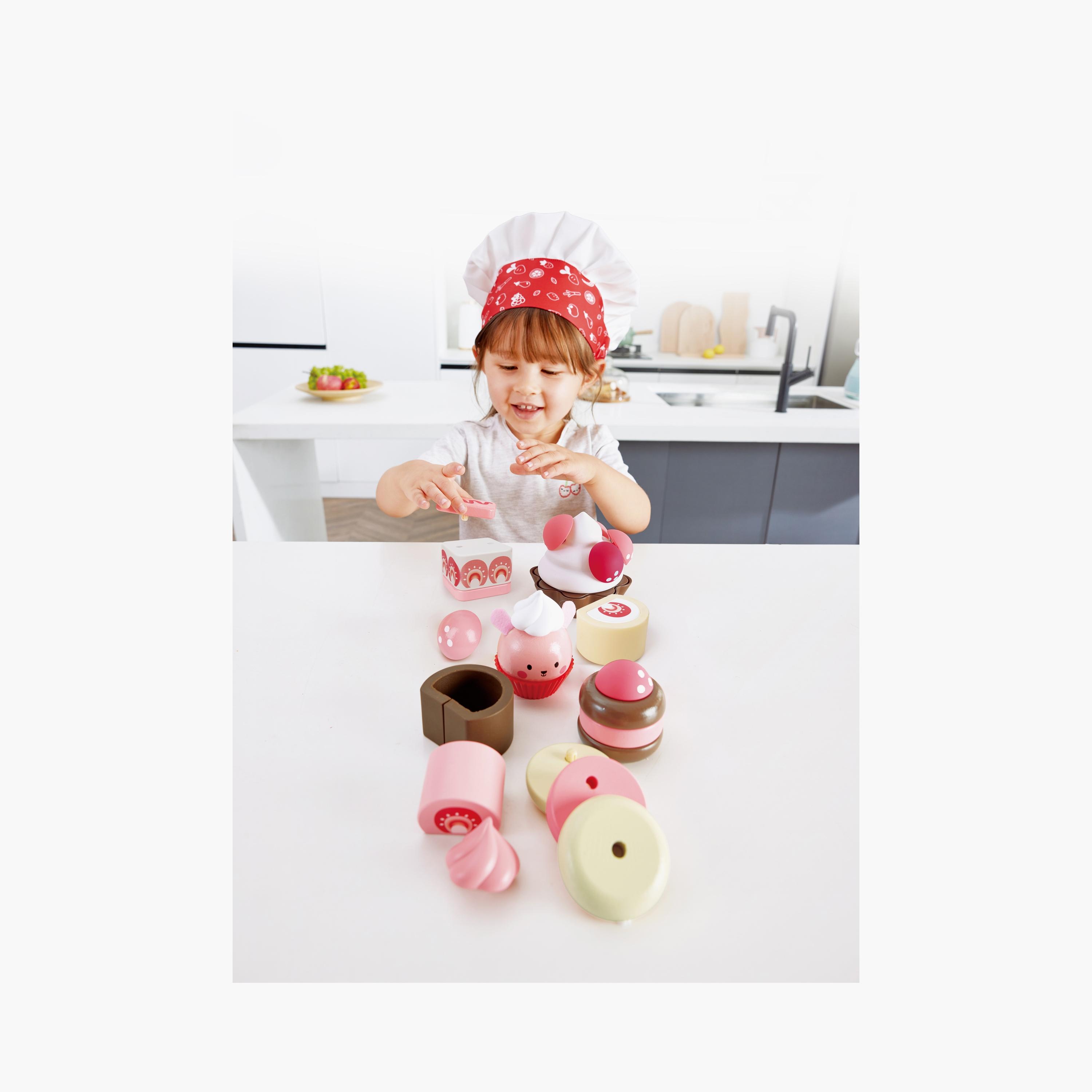 Hape Strawberry Dessert Set Food Playset-toys-roleplay-playfoods-image-3