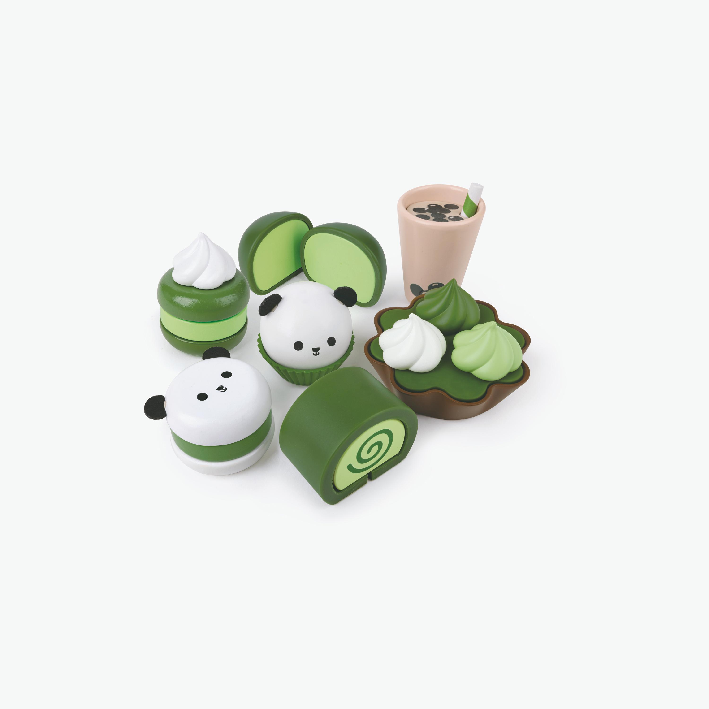 Hape Green Tea Dessert Set Food Playset-toys-roleplay-playfoods-image-1