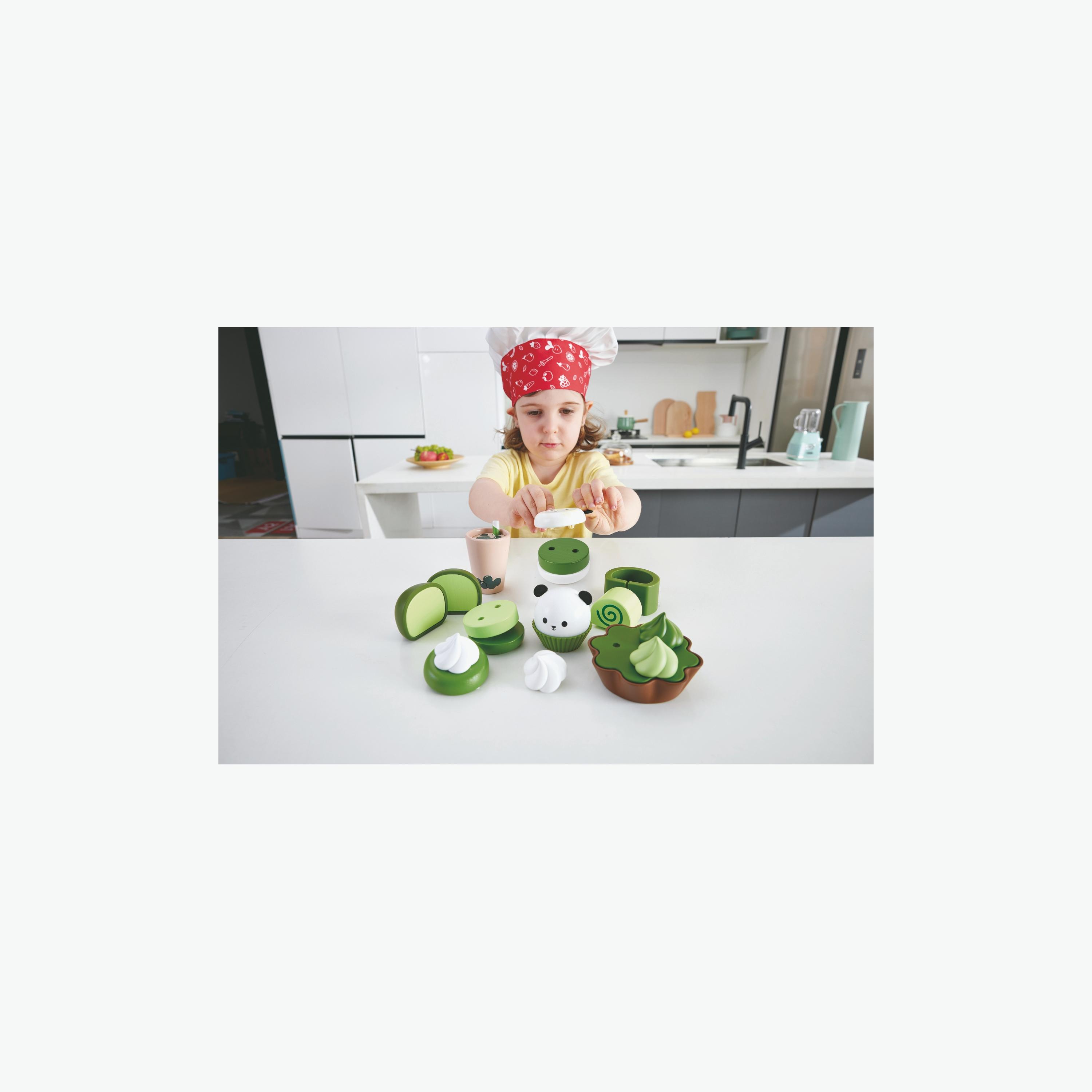 Hape Green Tea Dessert Set Food Playset-toys-roleplay-playfoods-image-12